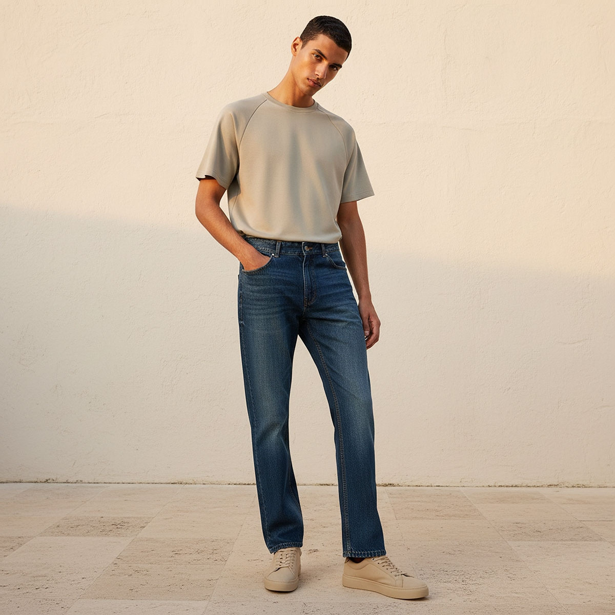 Splash Denim Straight Fit Mid-Rise Jeans-men-clothing-jeans-image-3