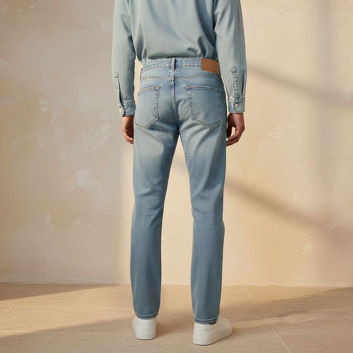 بنطلون جينز بقصة مستقيمة تصميم التسعينيات من سبلاش دينيم-men-clothing-jeans-image-4