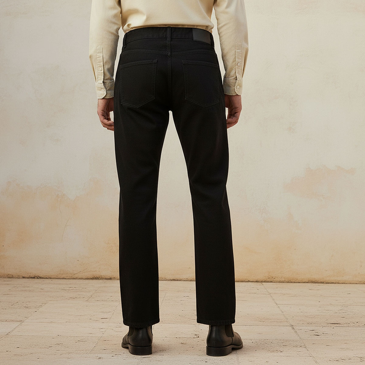 Splash Denim Straight Fit Mid-Rise Jeans-men-clothing-bottoms-jeans-image-4