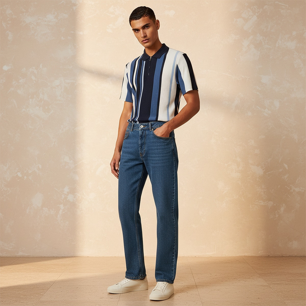 Splash Denim Straight Fit Mid-Rise Jeans-men-clothing-jeans-image-3