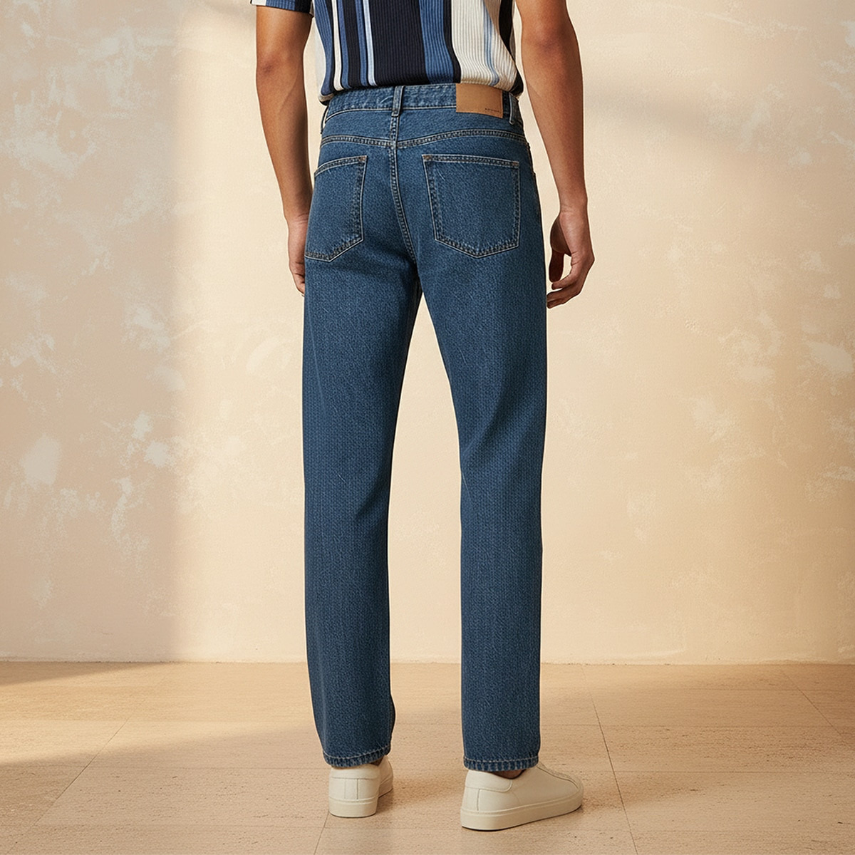 Splash Denim Straight Fit Mid-Rise Jeans-men-clothing-jeans-image-4