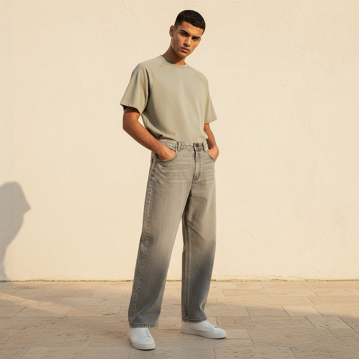 Splash Denim Baggy Fit Mid-Rise Jeans-men-clothing-bottoms-jeans-image-3