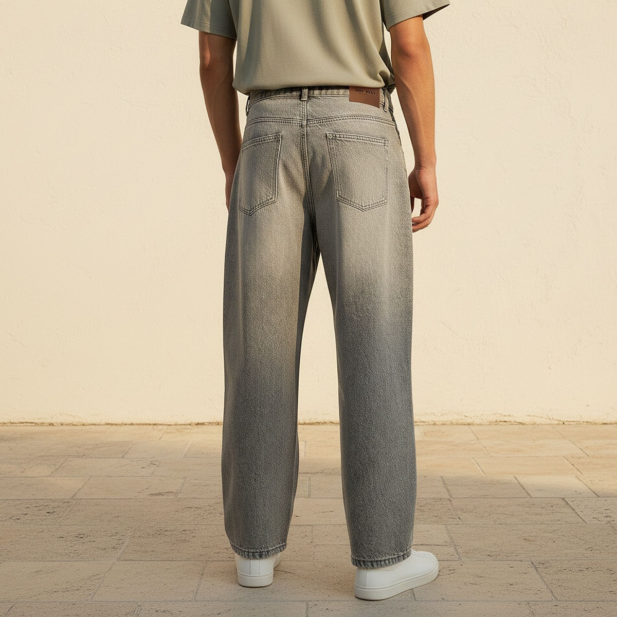 Splash Denim Baggy Fit Mid-Rise Jeans-men-clothing-bottoms-jeans-image-4