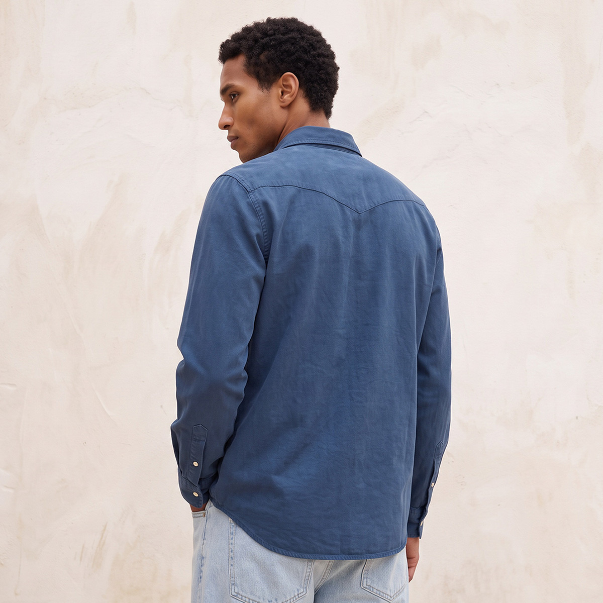 Splash Denim Regular Fit Denim Shirt-men-clothing-shirts-image-3
