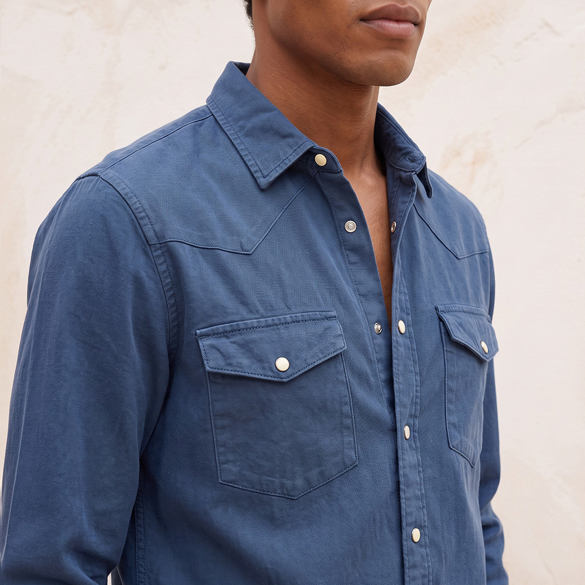 Splash Denim Regular Fit Denim Shirt-men-clothing-shirts-image-5