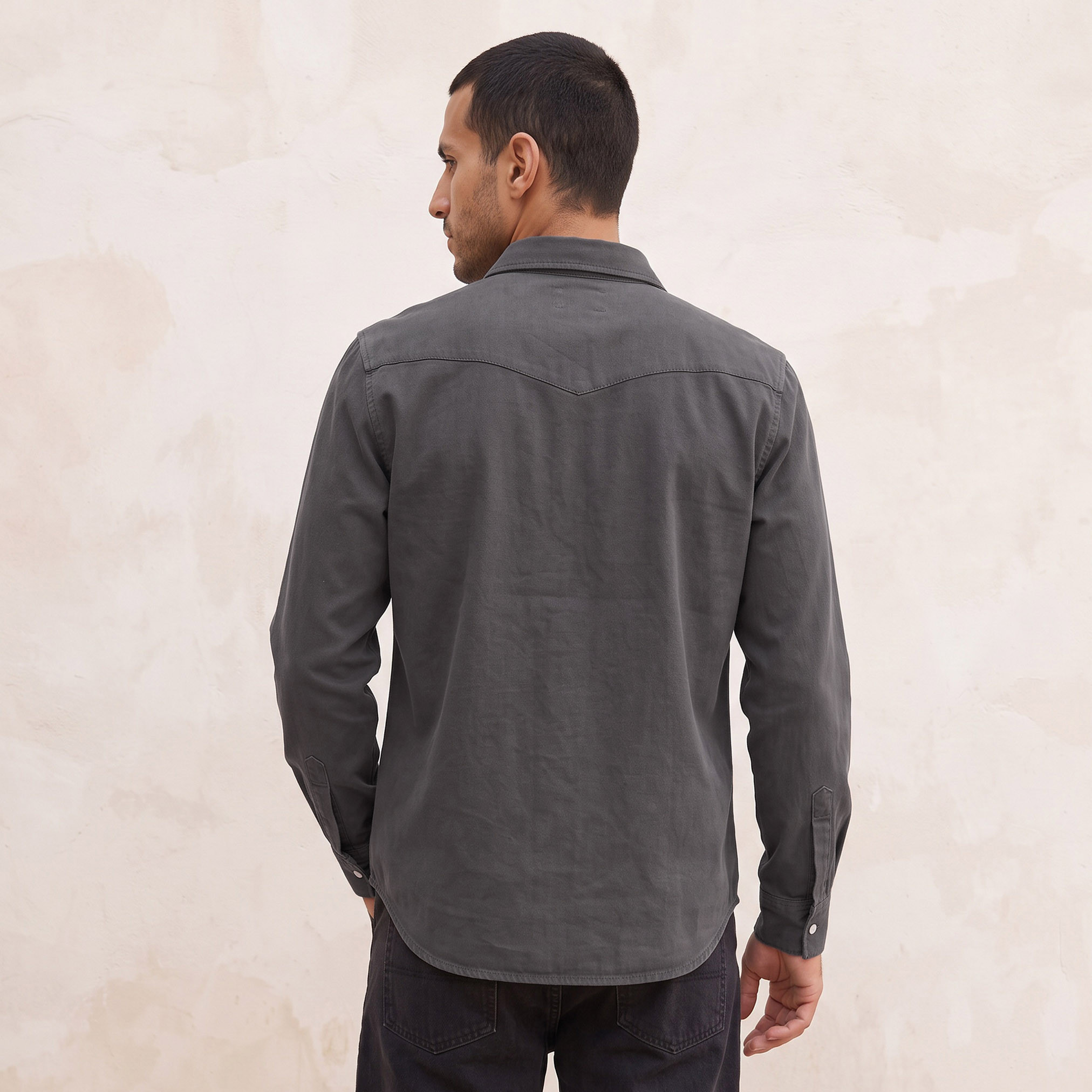 Splash Denim Regular Fit Denim Shirt-men-clothing-shirts-image-3