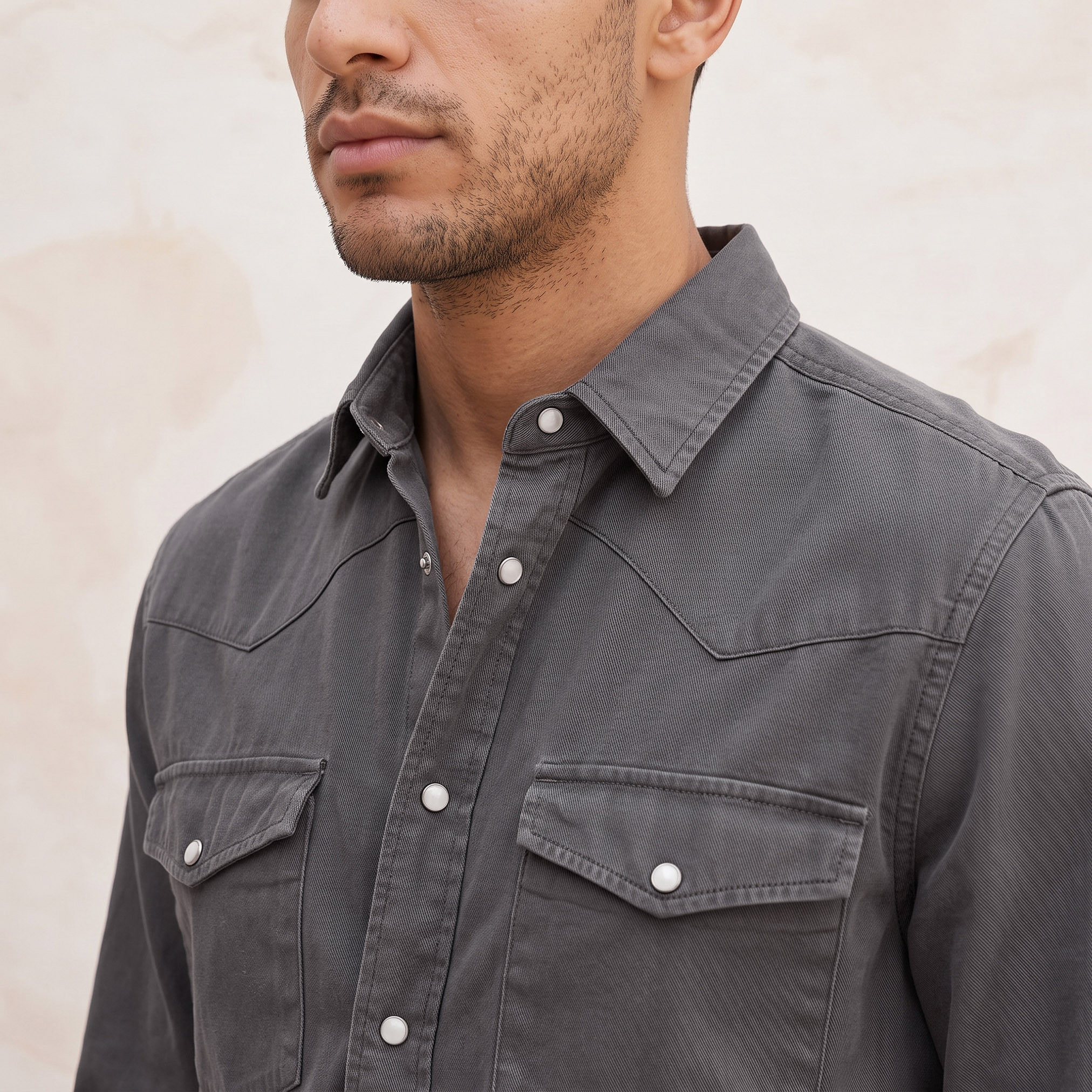 Splash Denim Regular Fit Denim Shirt-men-clothing-shirts-image-5