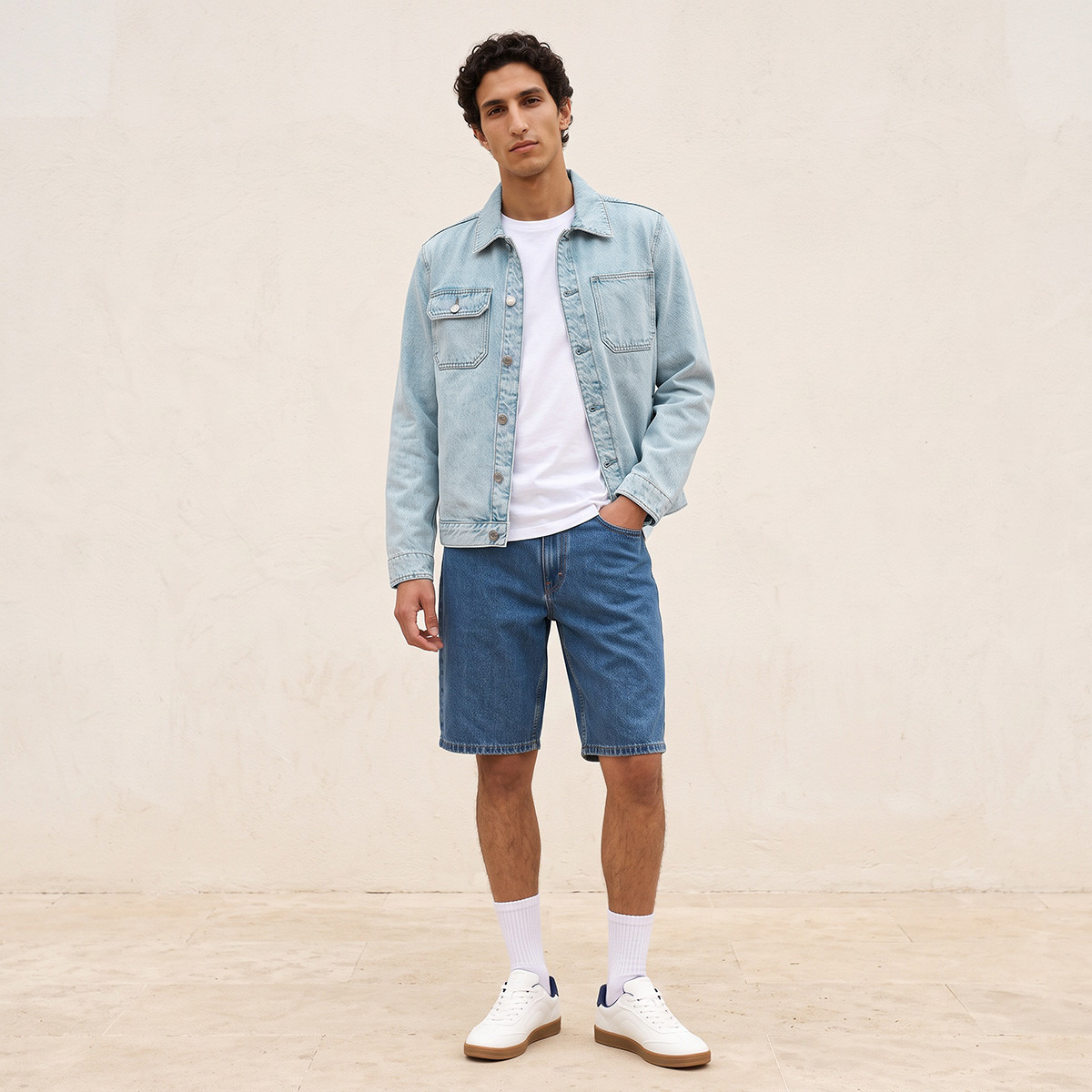 جاكيت رياضي بجيوب من سبلاش دينم-men-clothing-jacketsandblazers-jackets-image-2