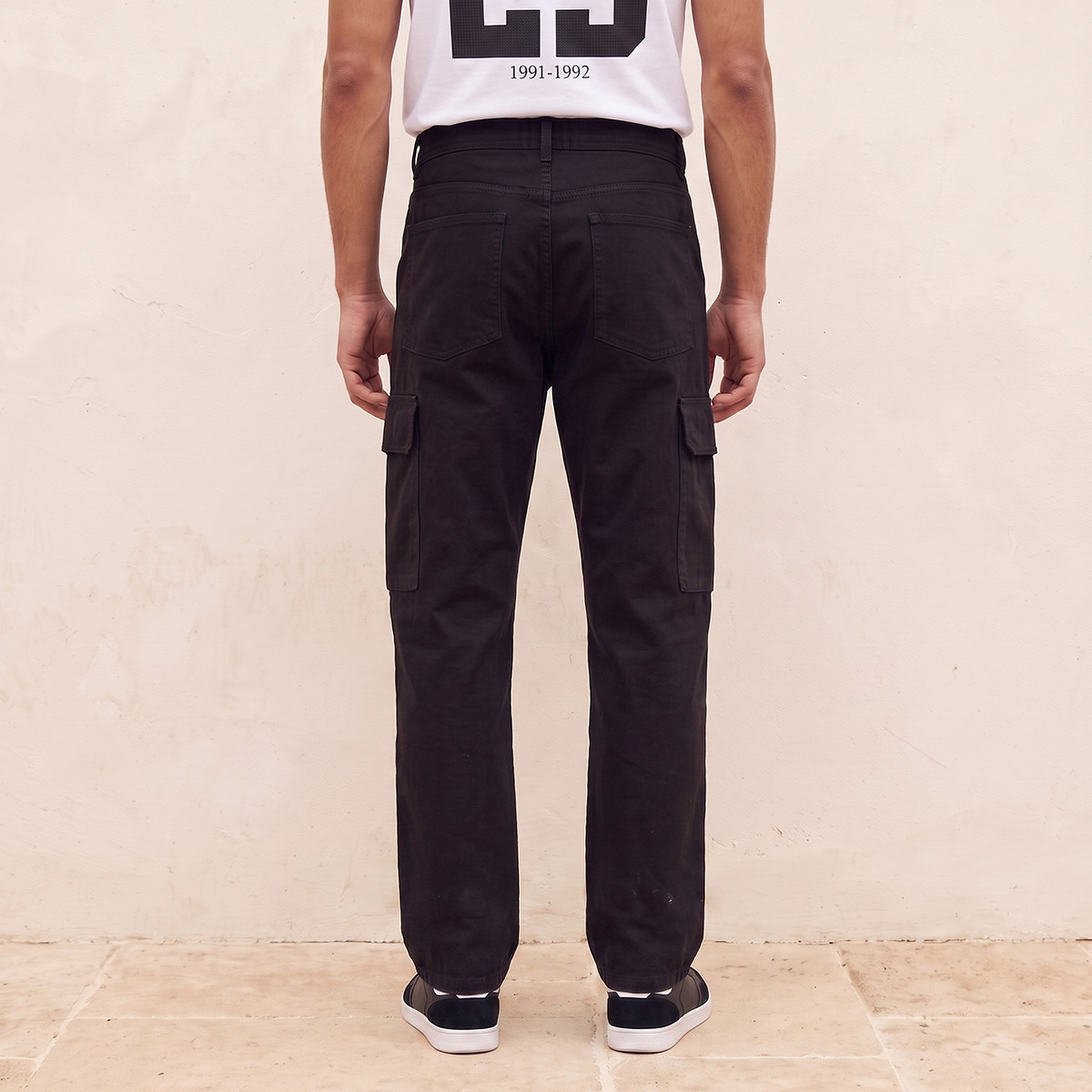 Splash Denim Relaxed Fit Cargo Jeans-men-clothing-jeans-image-3