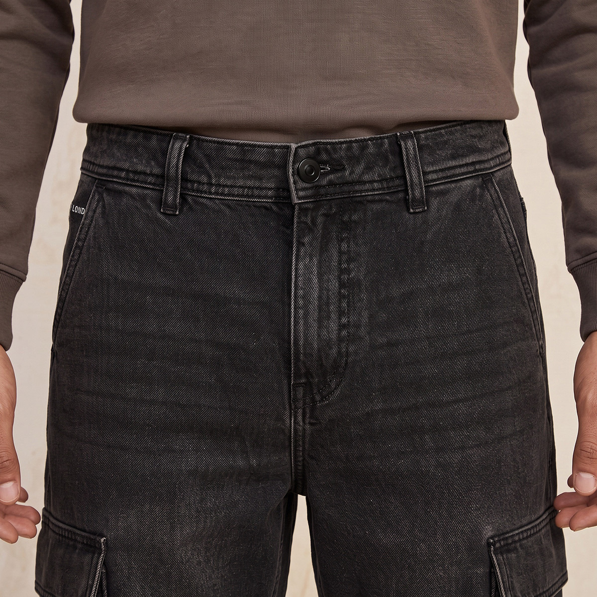 Splash Denim Regular Fit Cargo Jeans-men-clothing-jeans-image-5