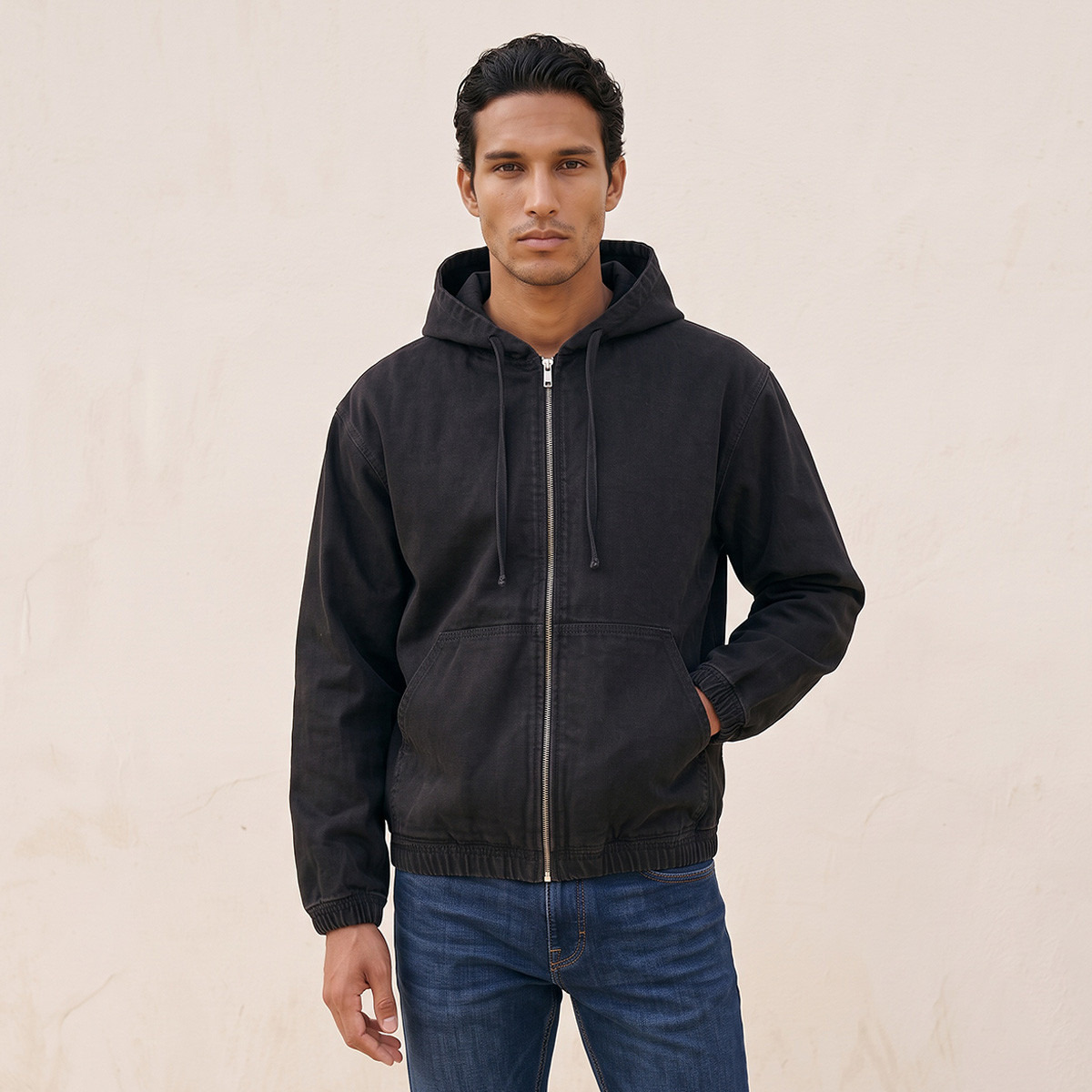 Splash Denim Hooded Jacket with Zip Closure-men-clothing-jacketsandblazers-jackets-image-2