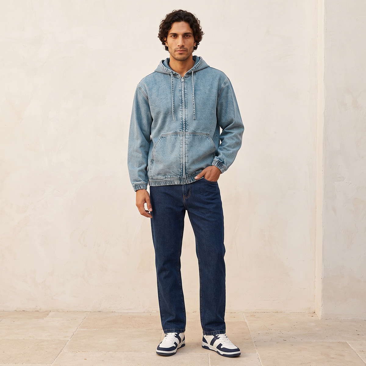 Splash Denim Hooded Jacket with Zip Closure-men-clothing-jacketsandblazers-jackets-image-3