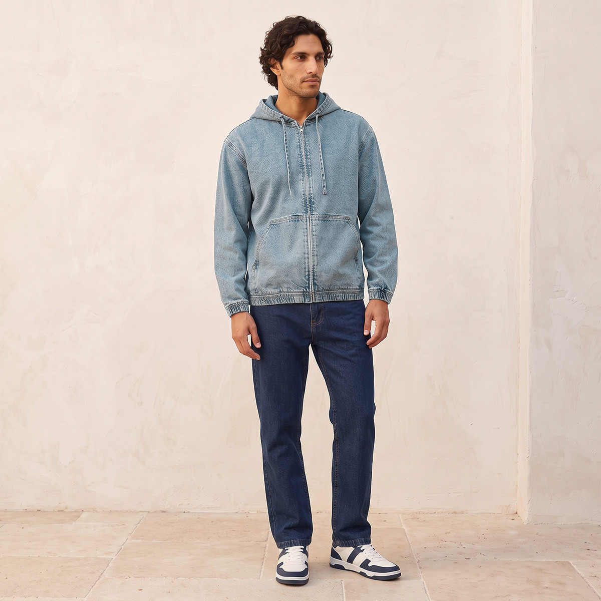 Splash Denim Hooded Jacket with Zip Closure-men-clothing-jacketsandblazers-jackets-image-5