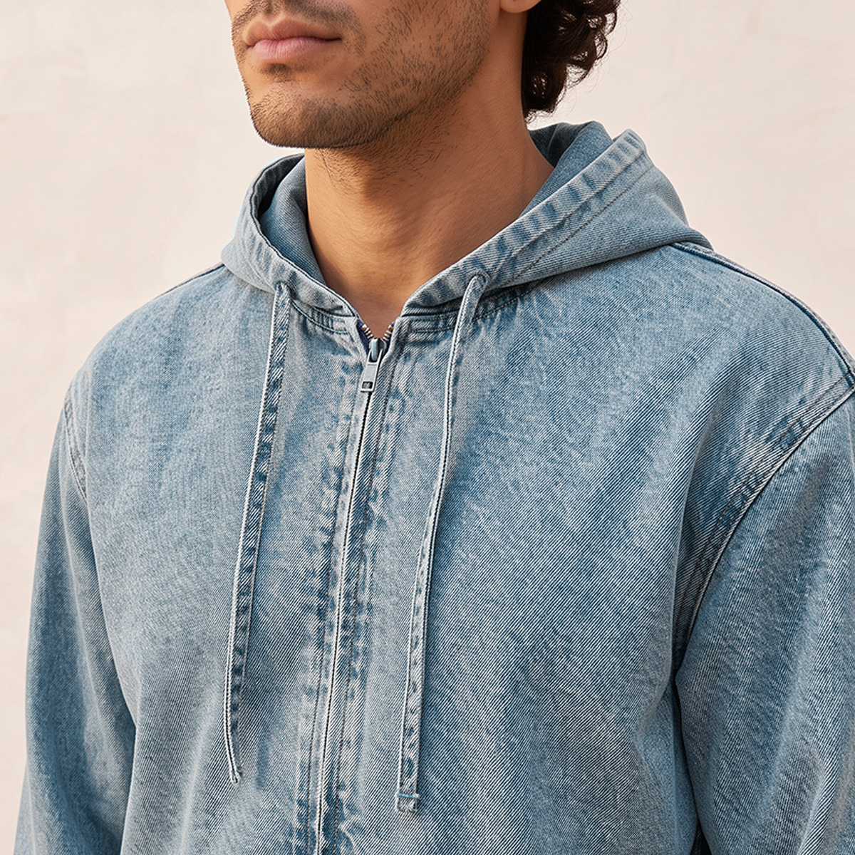 Splash Denim Hooded Jacket with Zip Closure-men-clothing-jacketsandblazers-jackets-image-6