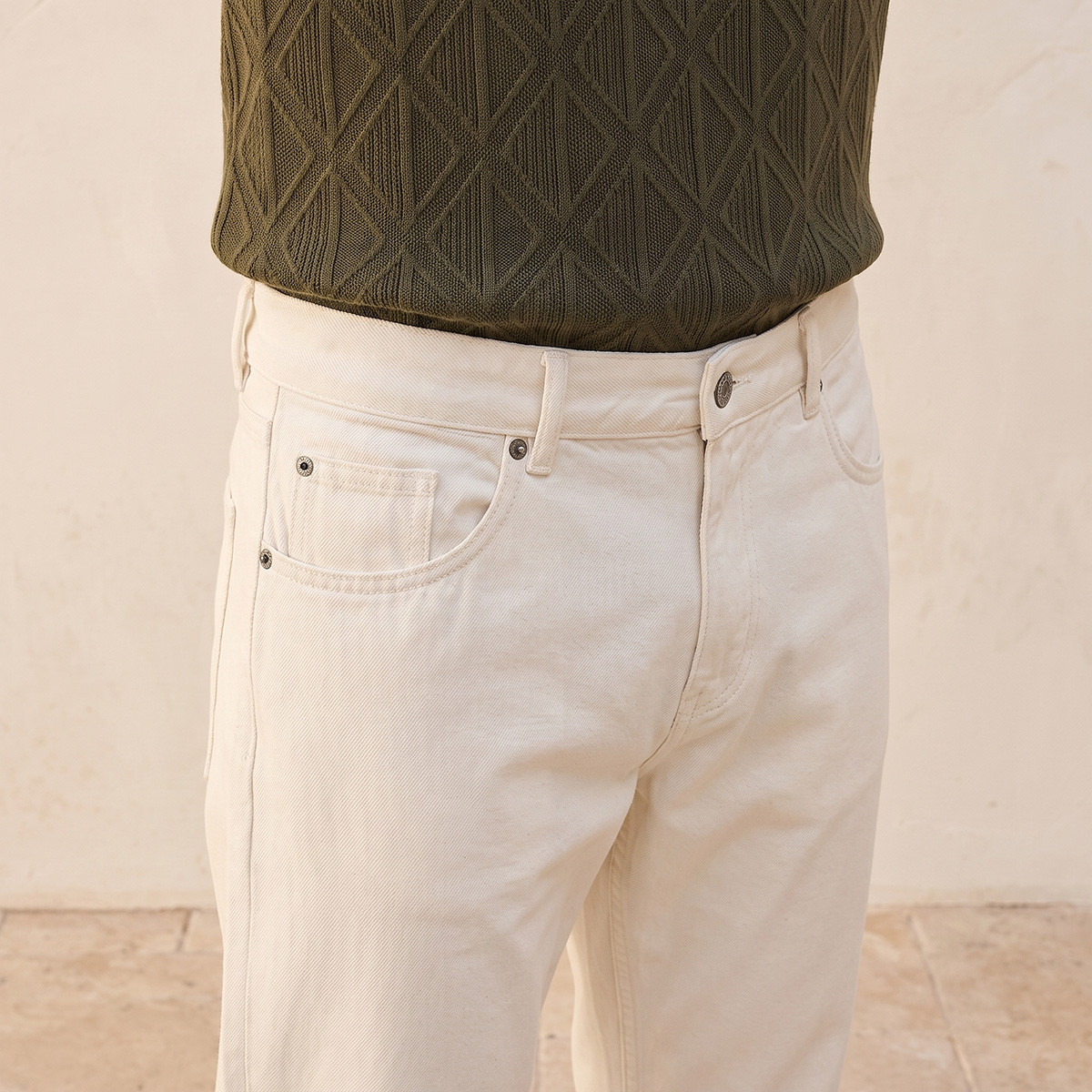 بنطلون جينز بقصة مستقيمة من سبلاش دينم-men-clothing-jeans-image-4