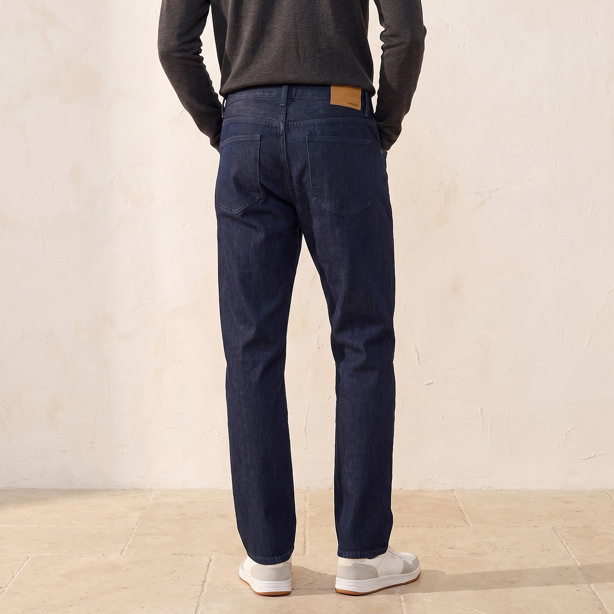بنطلون جينز بقصة مستقيمة من سبلاش دينم-men-clothing-jeans-image-3