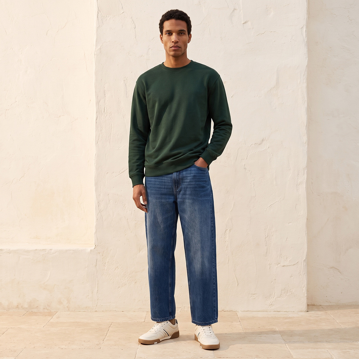 جينز بقصة واسعة من سبلاش دينم-men-clothing-jeans-image-2