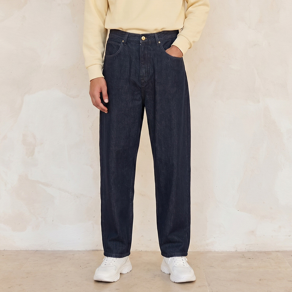 بنطلون جينز بقصّة باريل من سبلاش دنيم-men-clothing-jeans-image-1