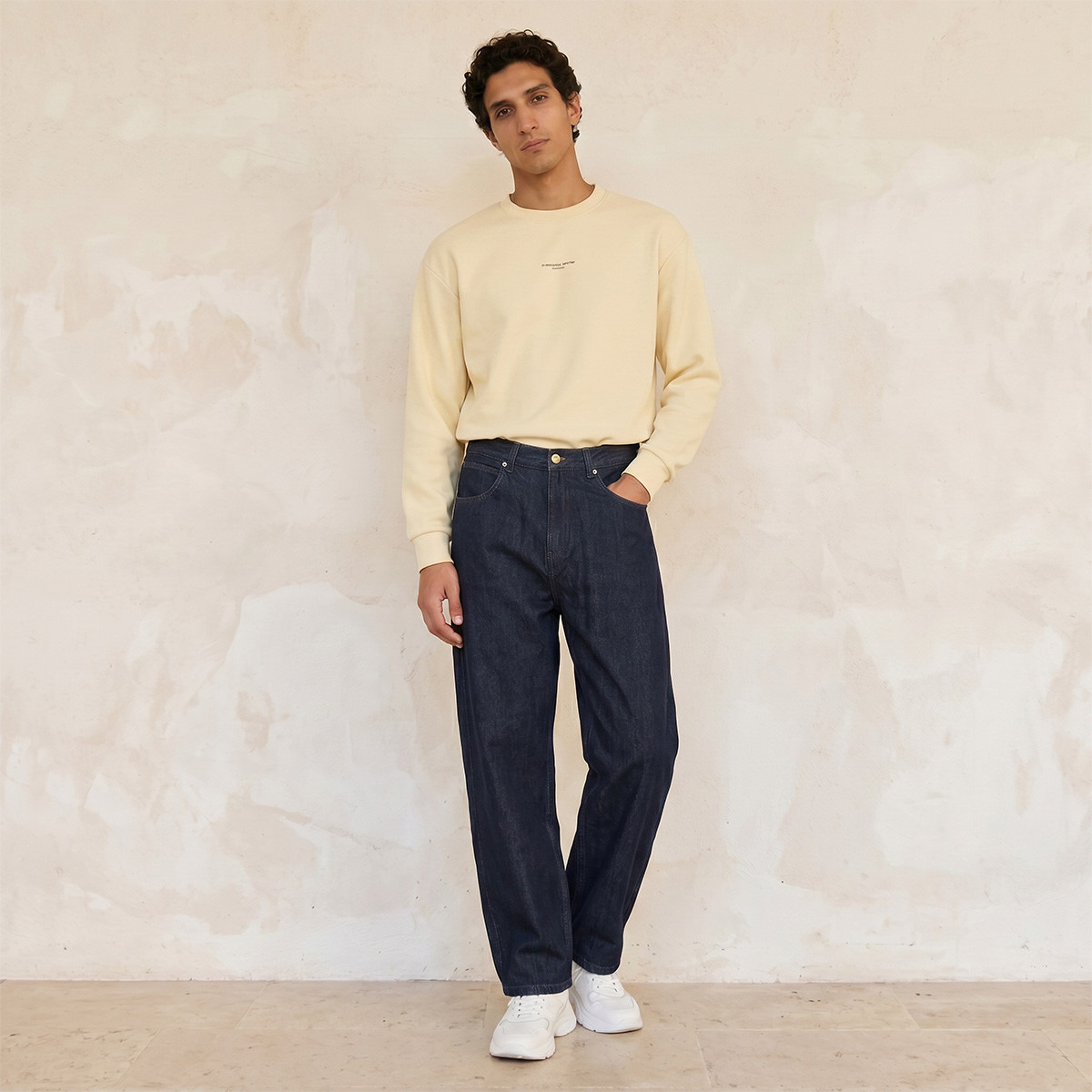 بنطلون جينز بقصّة باريل من سبلاش دنيم-men-clothing-jeans-image-3