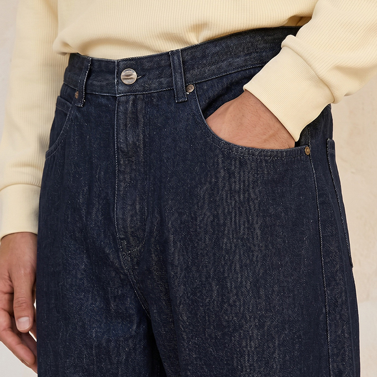 بنطلون جينز بقصّة باريل من سبلاش دنيم-men-clothing-jeans-image-5