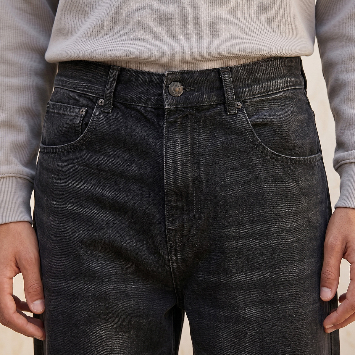 بنطلون جينز بقصّة باريل من سبلاش دنيم-men-clothing-jeans-image-5
