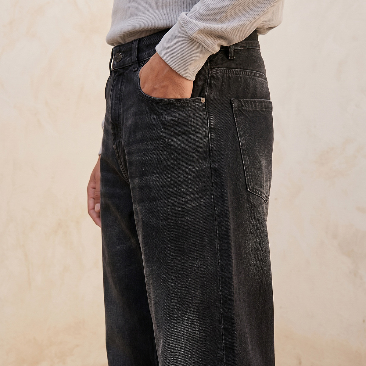 بنطلون جينز بقصّة باريل من سبلاش دنيم-men-clothing-jeans-image-6