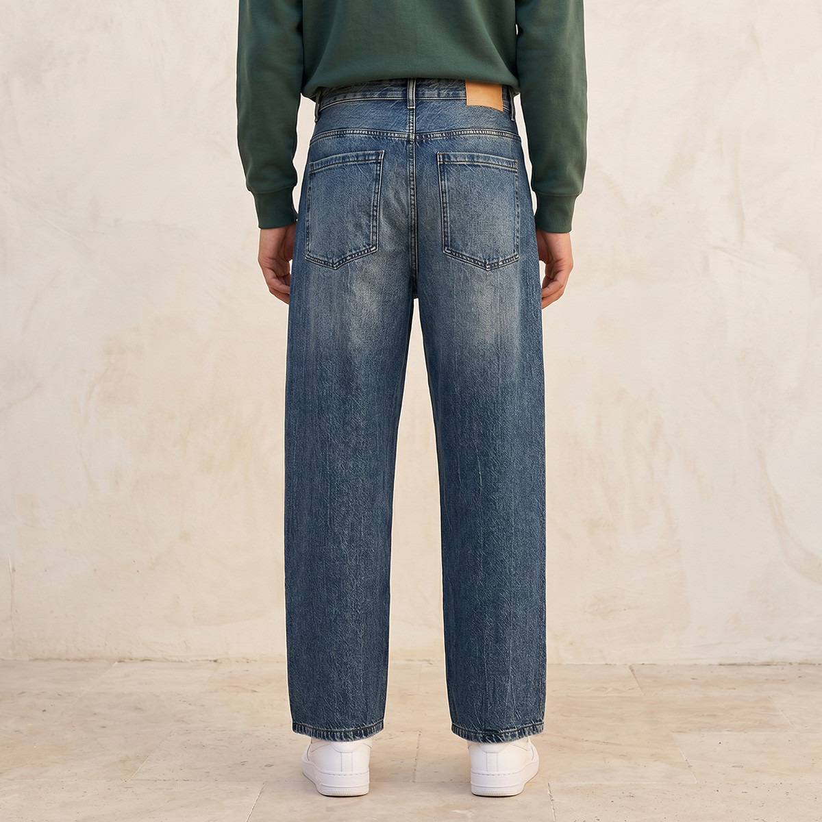 Splash Denim Barrel Fit Jeans-men-clothing-jeans-image-4