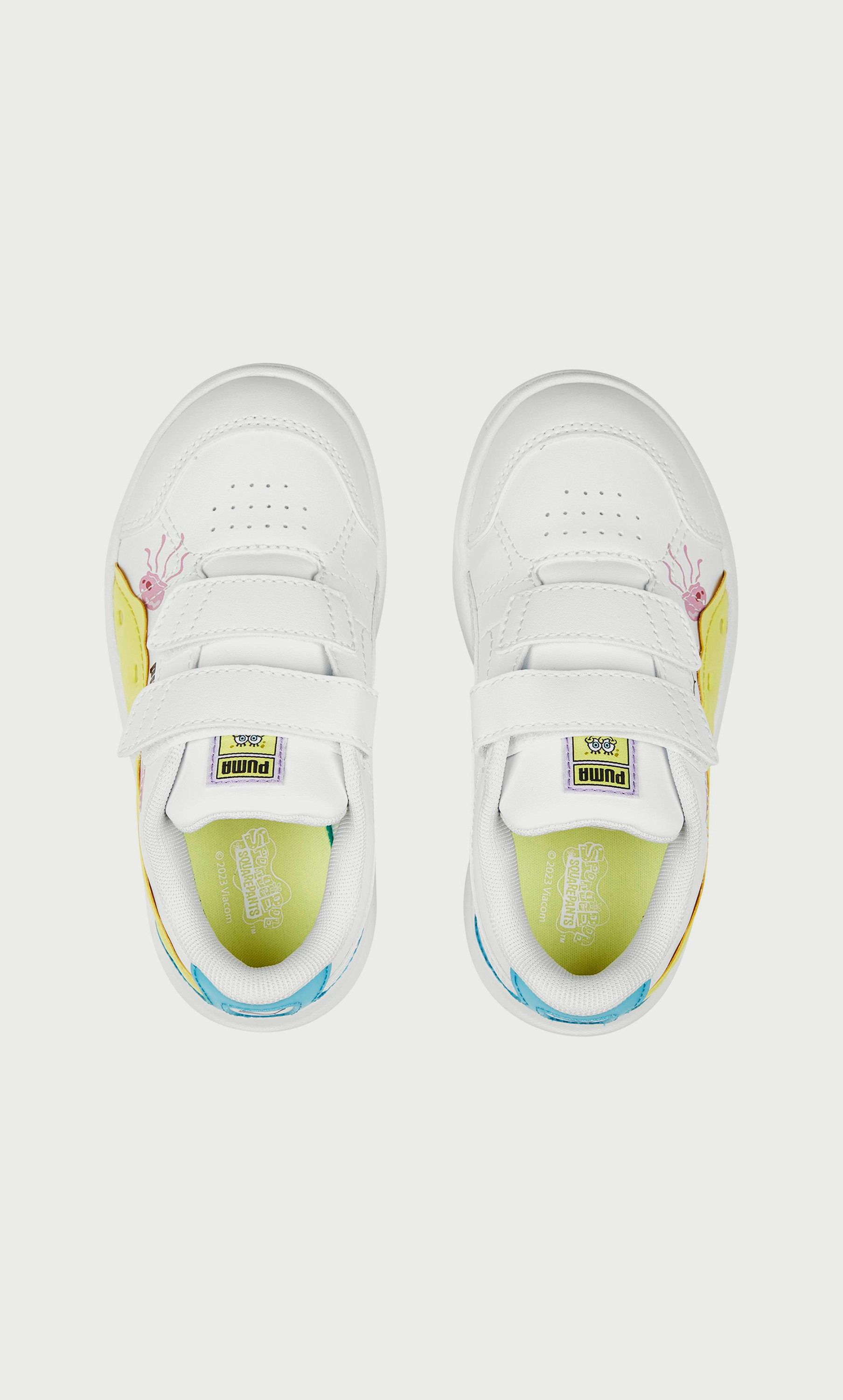 Puma Evolve Court Spongebob Kids Sneakers 39087001-sports-boys-shoes-image-3