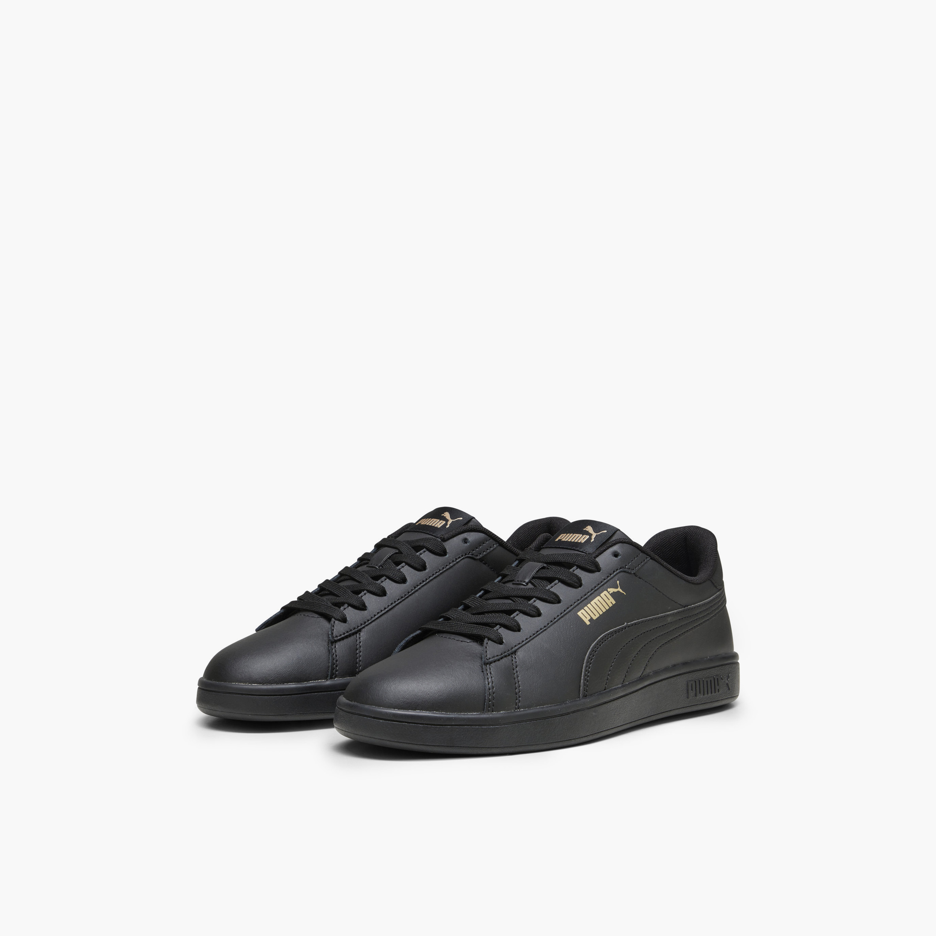 حذاء سنيكرز جلد منخفض الكاحل برباط سماش 3.0 إل للرجال من بوما-sports-men-shoes-image-1