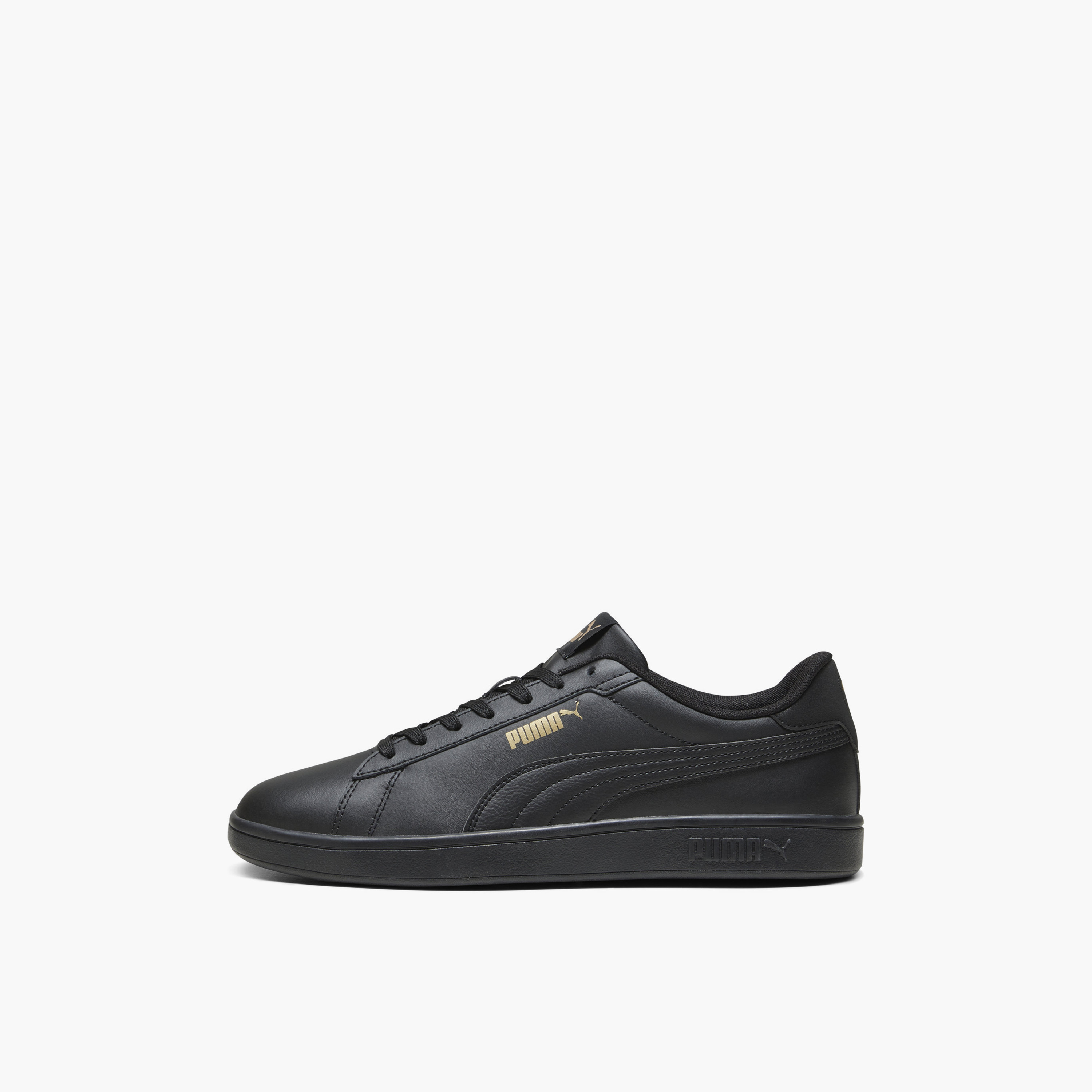 حذاء سنيكرز جلد منخفض الكاحل برباط سماش 3.0 إل للرجال من بوما-sports-men-shoes-image-3