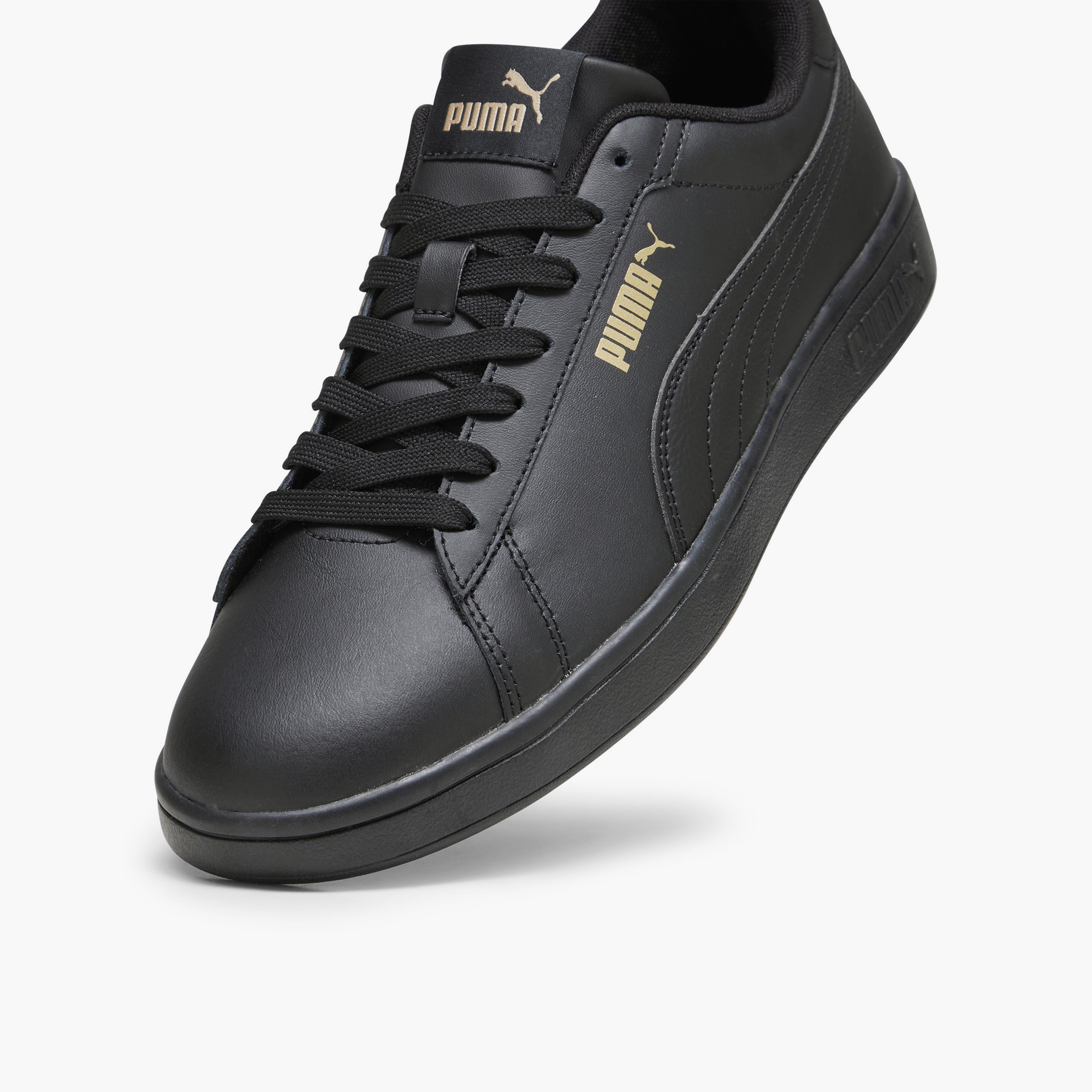حذاء سنيكرز جلد منخفض الكاحل برباط سماش 3.0 إل للرجال من بوما-sports-men-shoes-image-5
