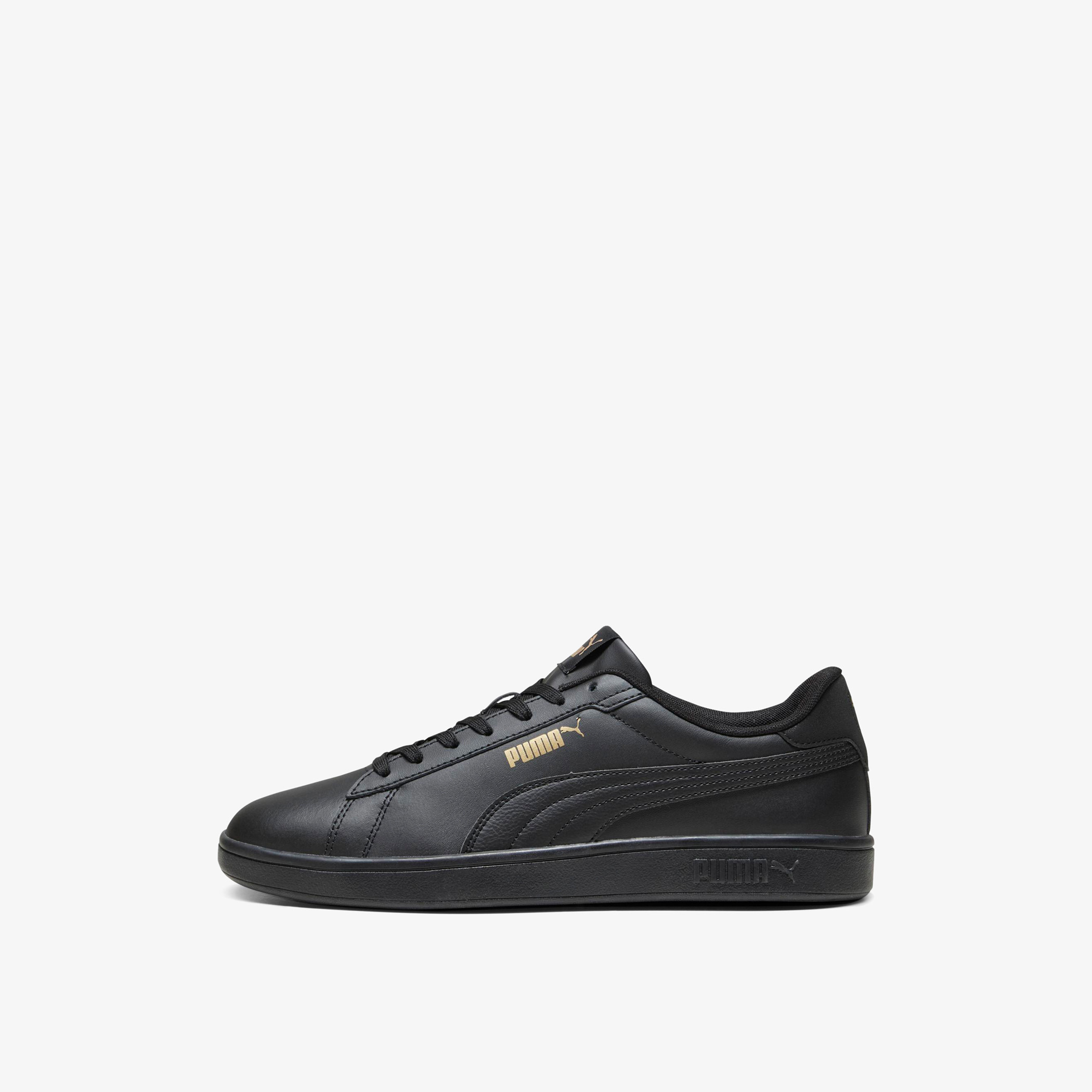 Puma Men's Logo Print Trainers with Panel Detail and Lace-Up Closure-sports-men-shoes-image-3