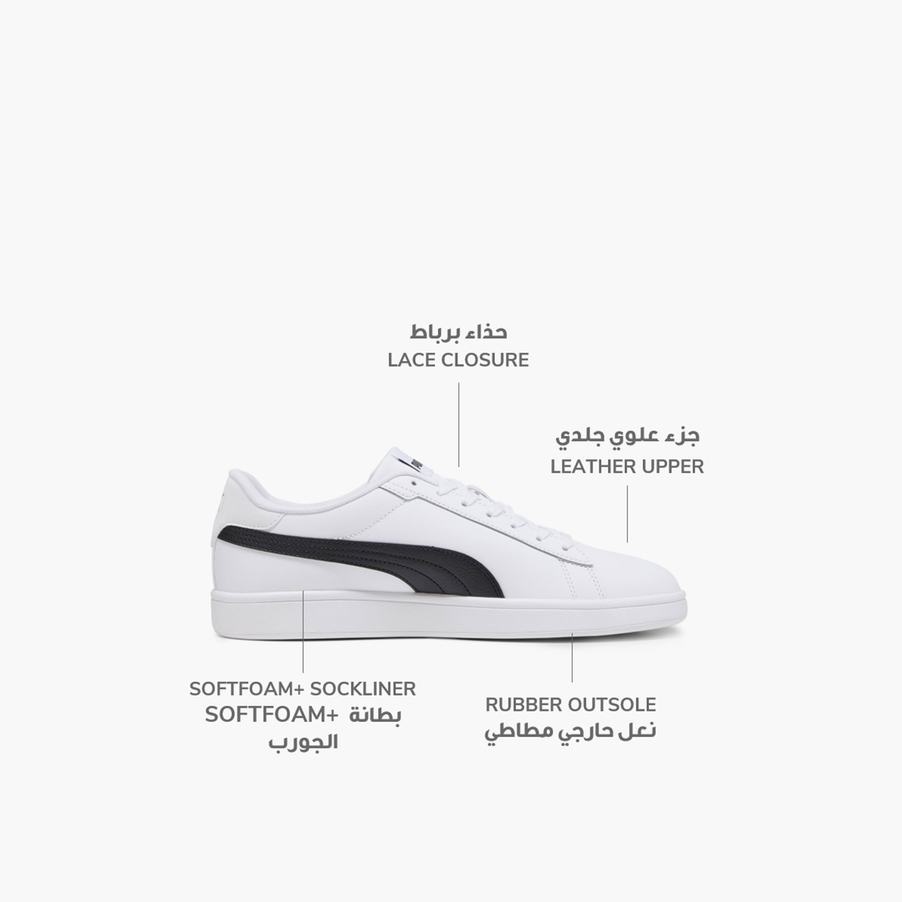 بوما حذاء رياضي سماش 3.0 أل لكلا الجنسين 390987 |OE-sports-men-shoes-image-18