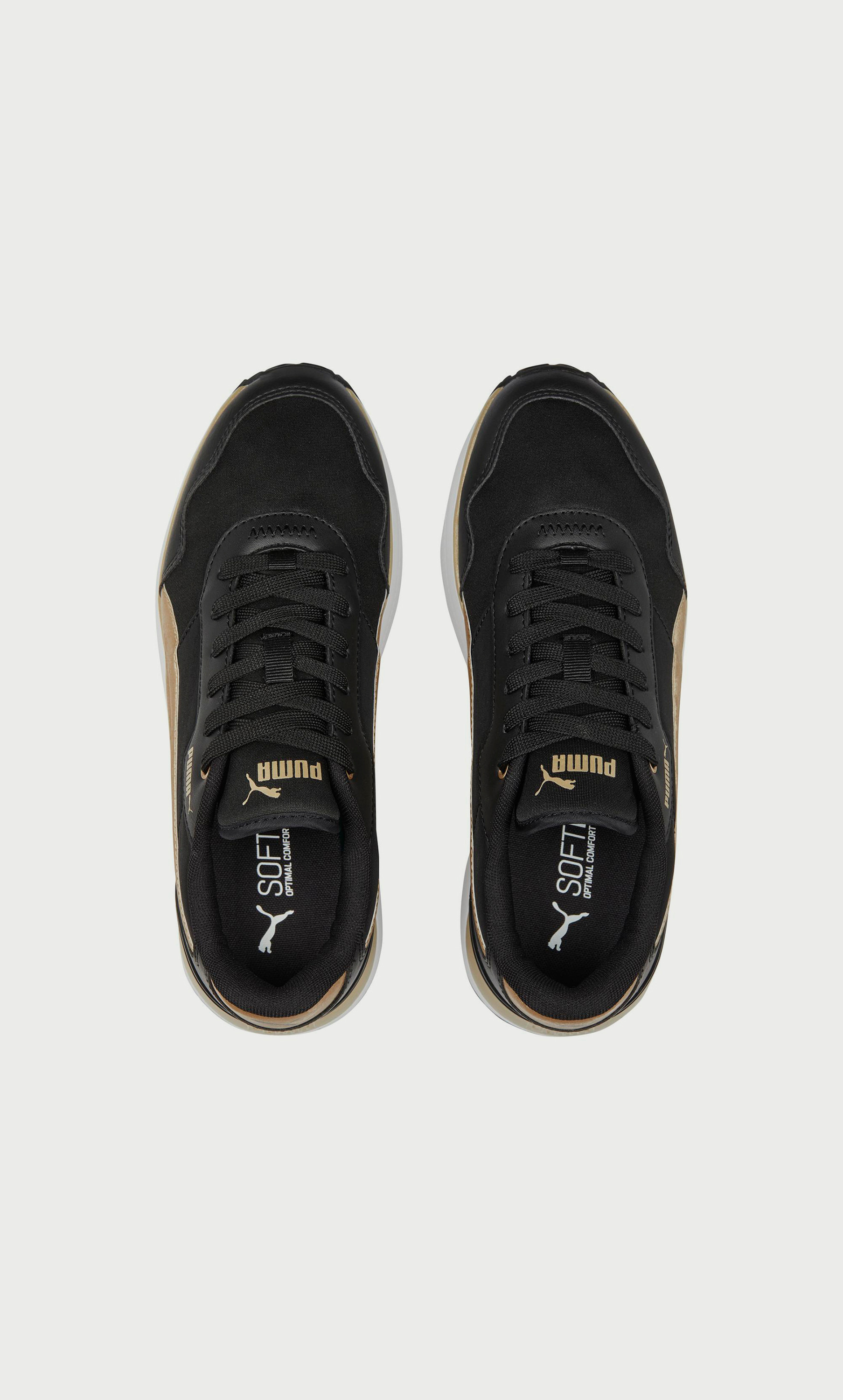 Black and shop gold pumas quiz