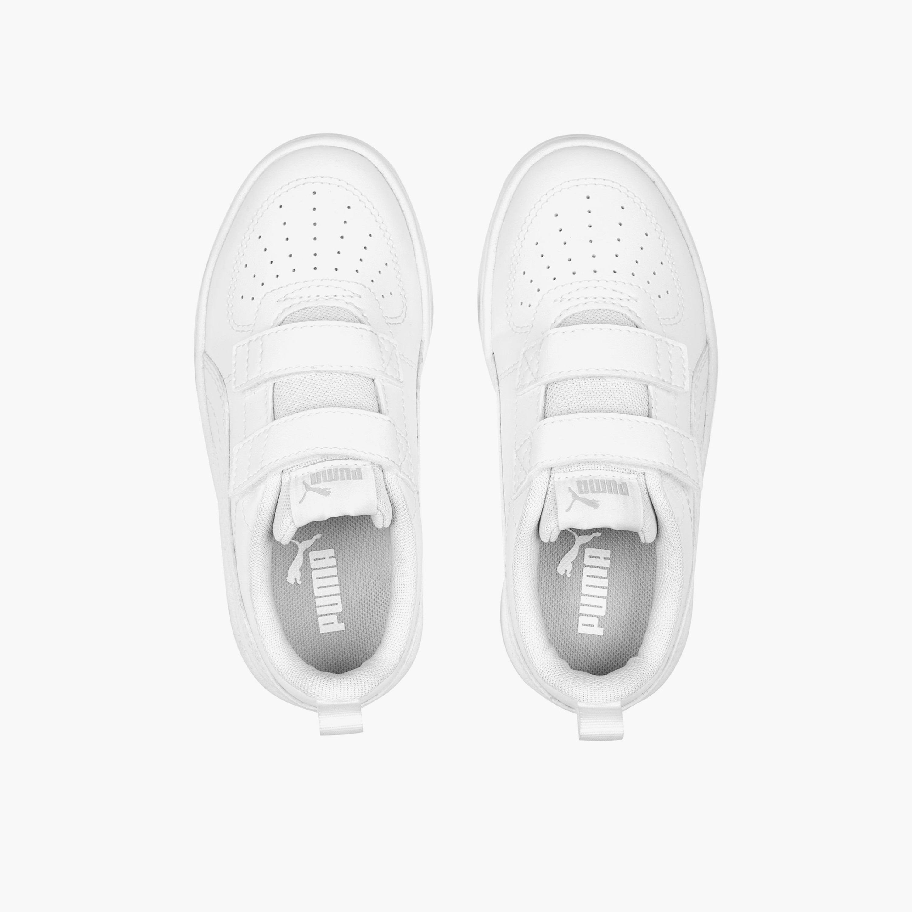Puma Kids Rickie V Hook & Loop Ankle Sneakers-girls-shoes-sneakers-image-3