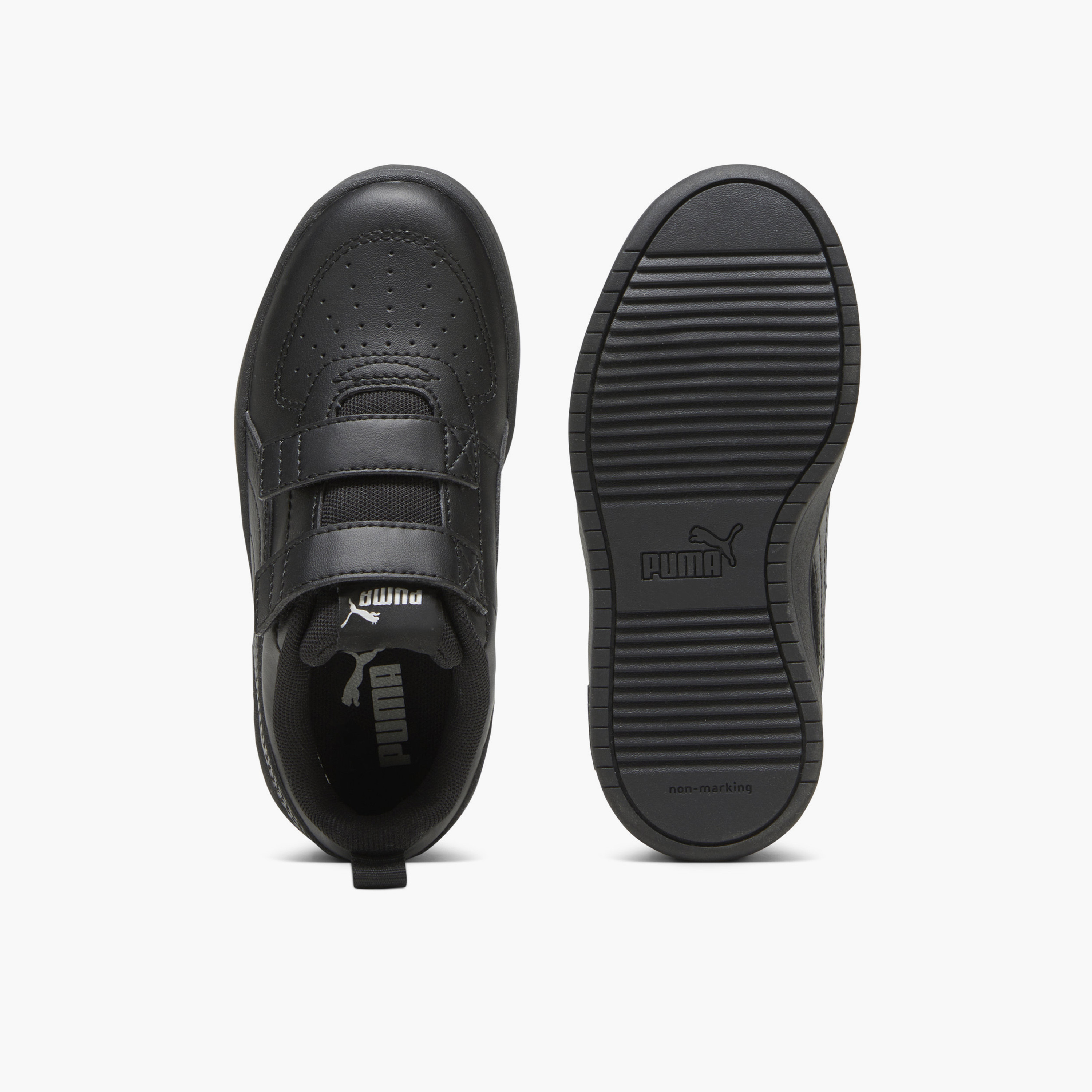 Puma Kids Rickie V Hook & Loop School Shoes-girls-shoes-sneakers-image-4