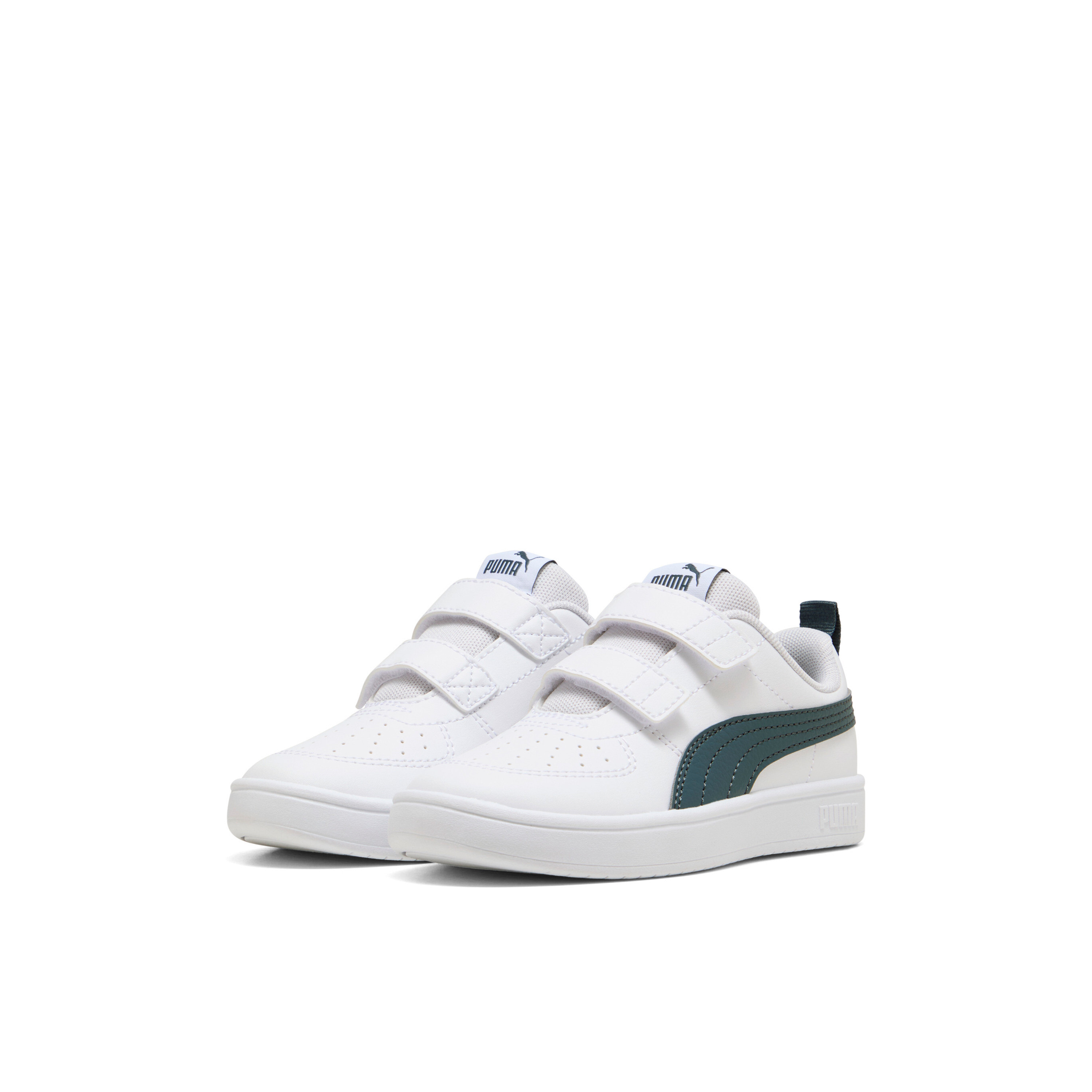 Puma Kids Rickie V PS Hook & Loop Ankle Sneakers-girls-shoes-sneakers-image-1