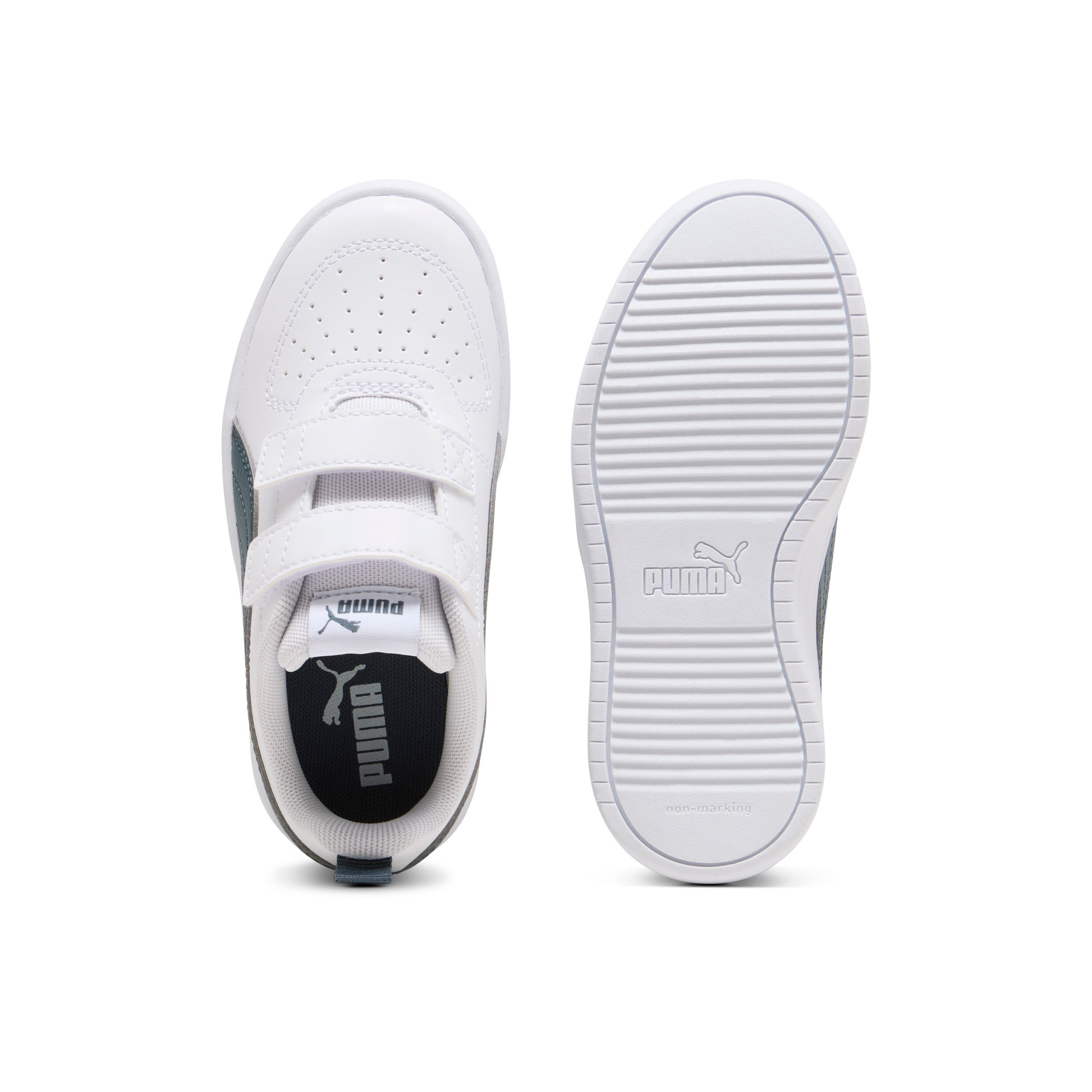 Puma Kids Rickie V PS Hook & Loop Ankle Sneakers-girls-shoes-sneakers-image-5