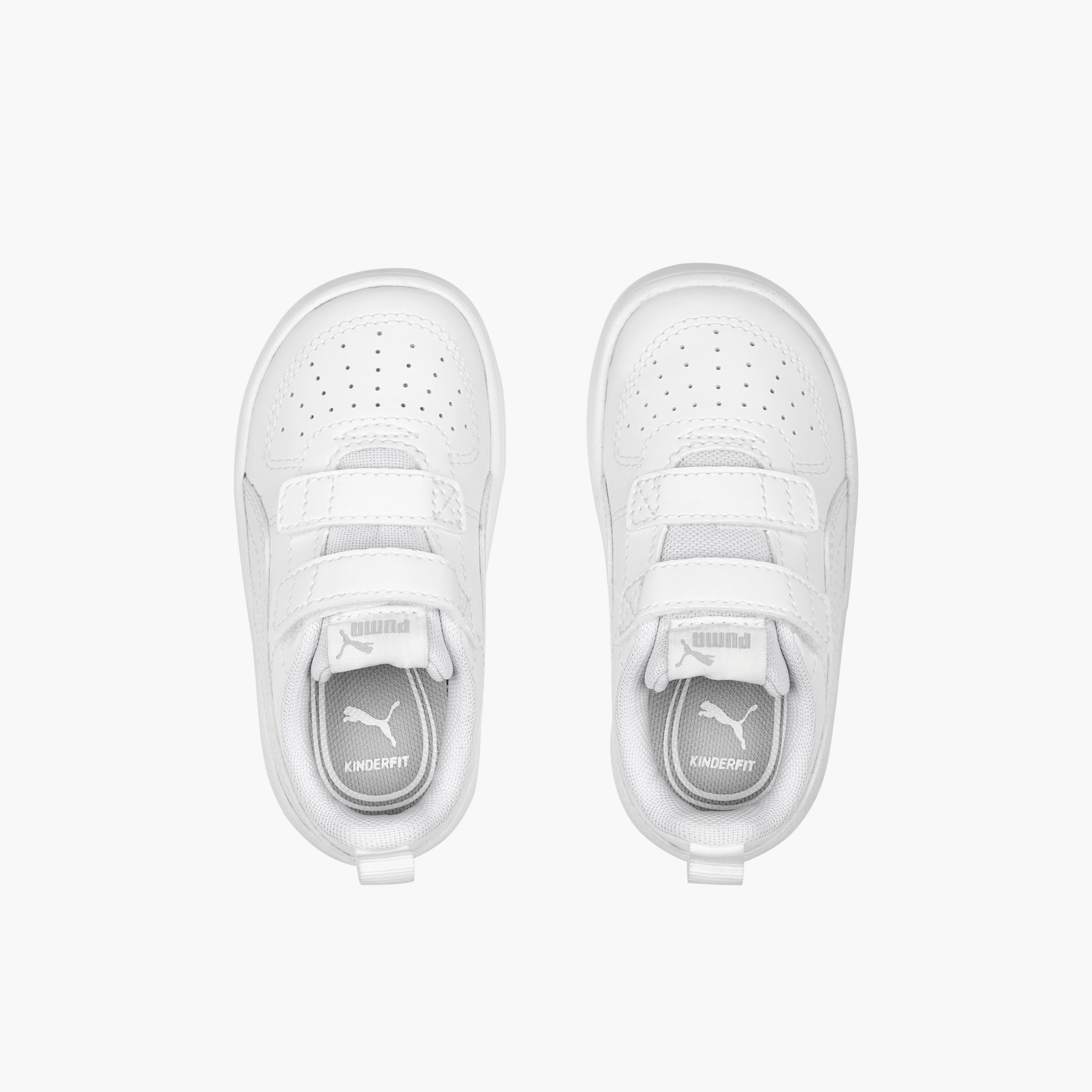 Puma Kids Rickie V Hook & Loop Ankle Sneakers-baby-girls-shoes-closedshoes-image-3