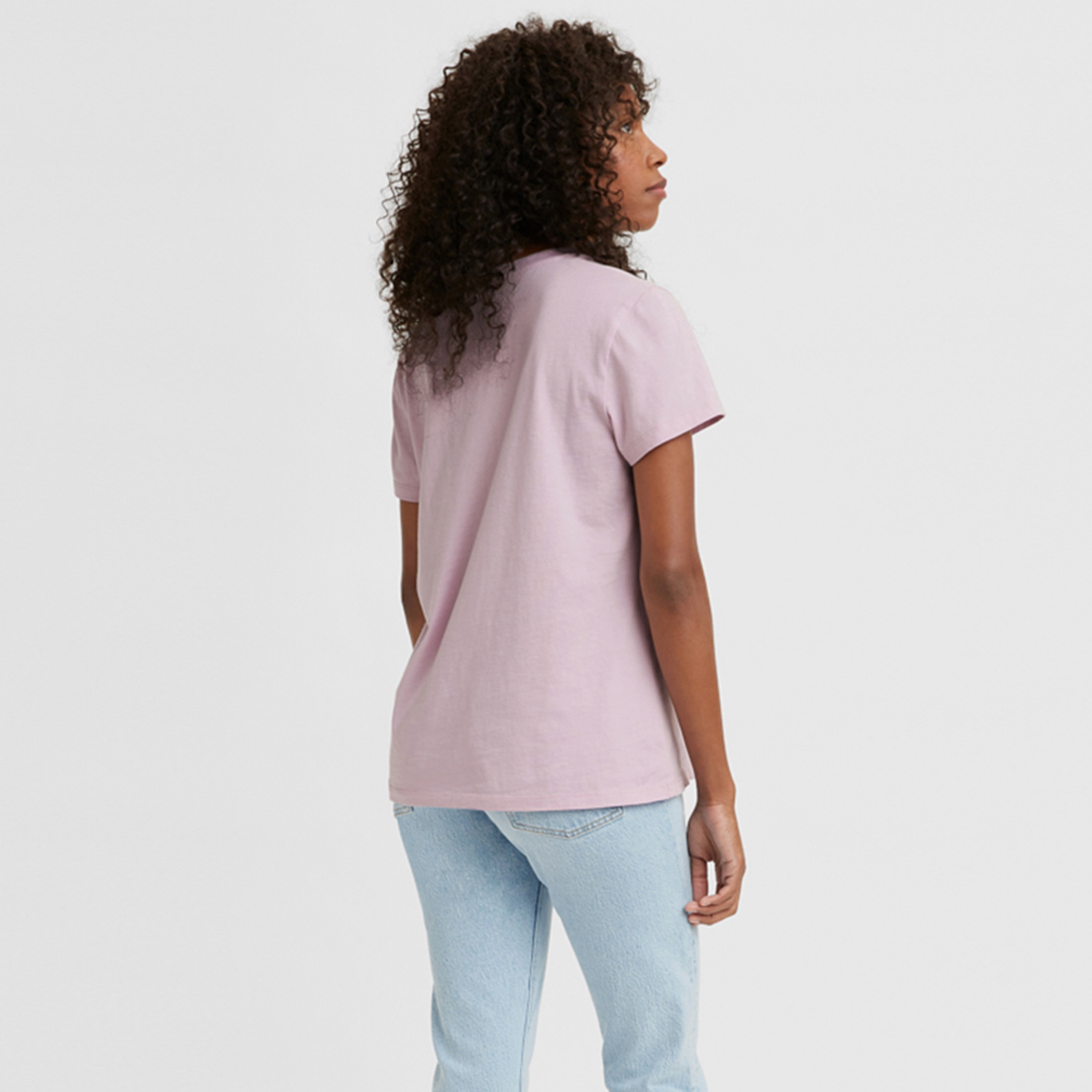 Levi's Plain Round Neck Short Sleeves Women's T-Shirt-women-clothing-tshirts-image-2