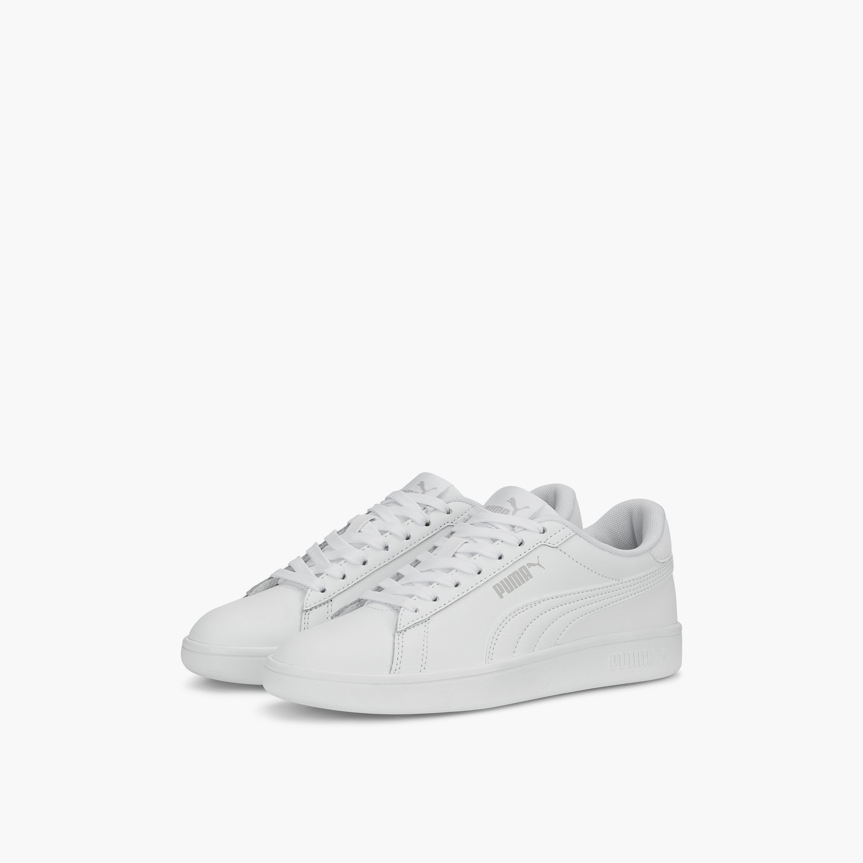 Puma Kids Smash 3.0 L Lace-Up School Shoes-women-shoes-sneakers-image-1