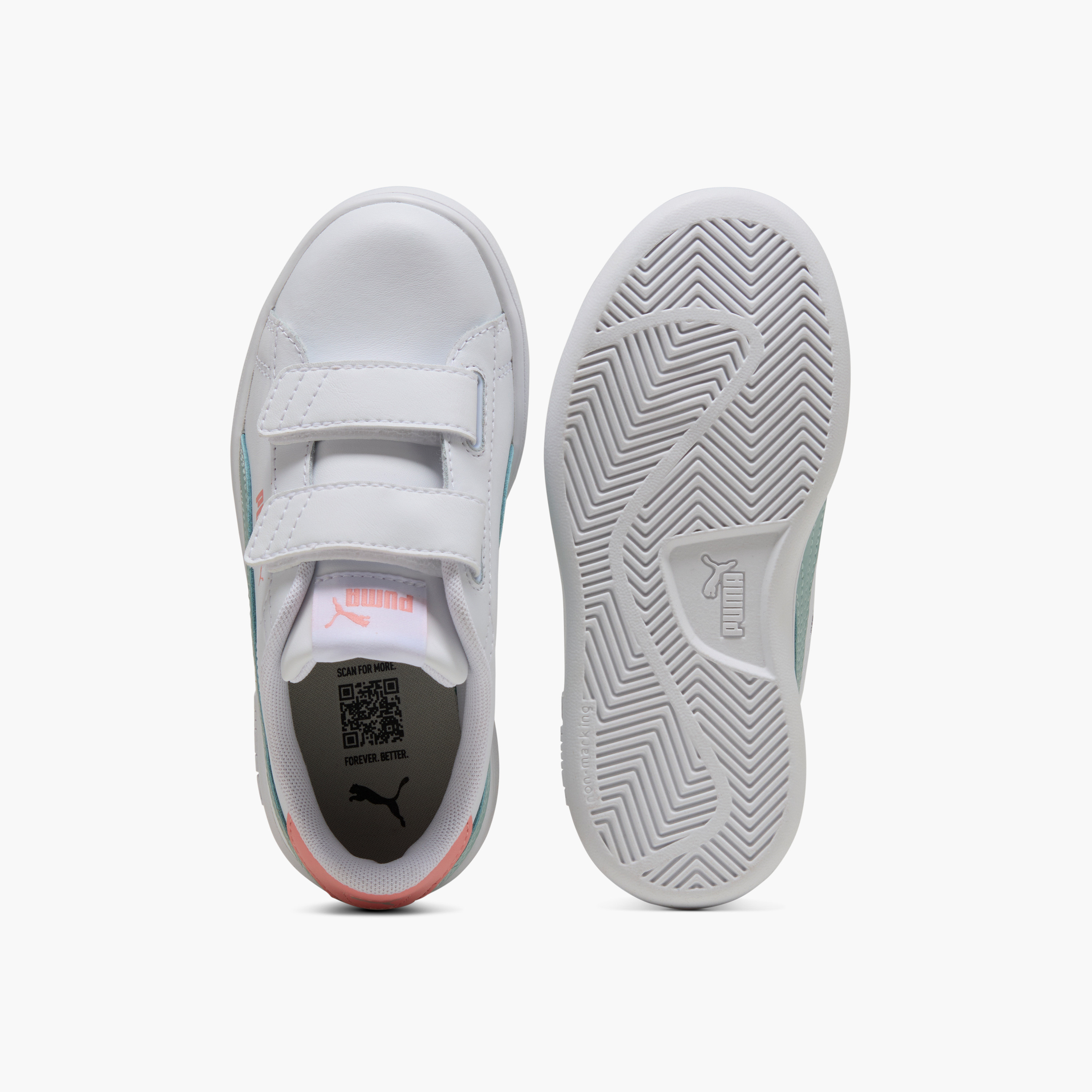 Puma Smash Girls Sneakers 39203319 | OE-girls-shoes-sneakers-image-4