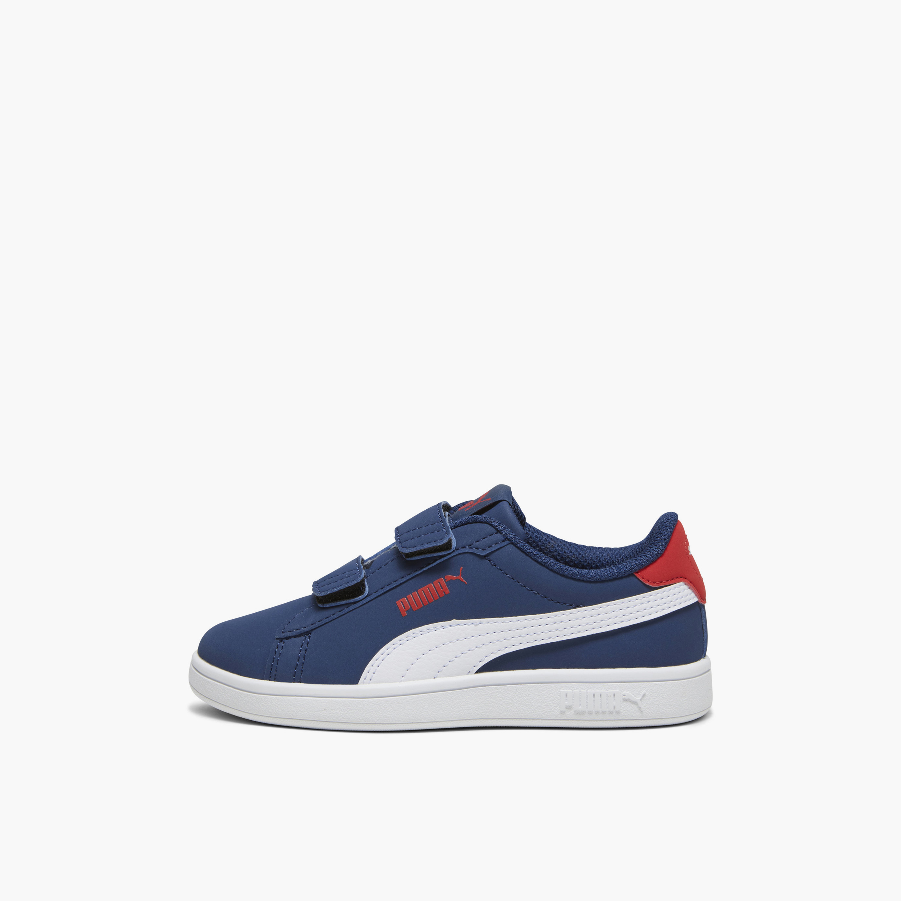 Puma Boys Smash 3.0 Buck V Hook & Loop Ankle Sneakers-boys-shoes-sneakers-image-3