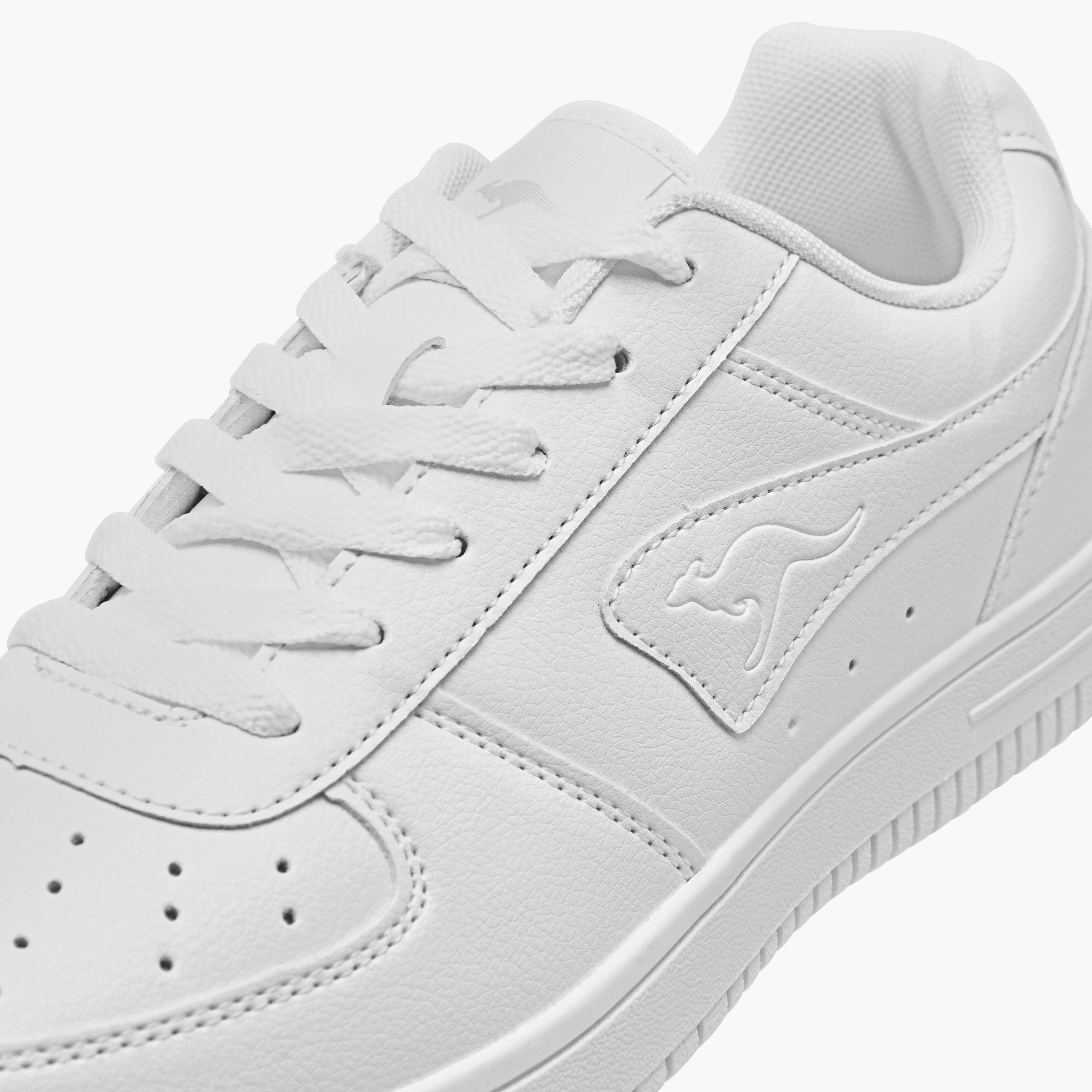KangaROOS Unisex Logo Detail Sneakers with Lace-Up Closure-women-shoes-sneakers-image-4