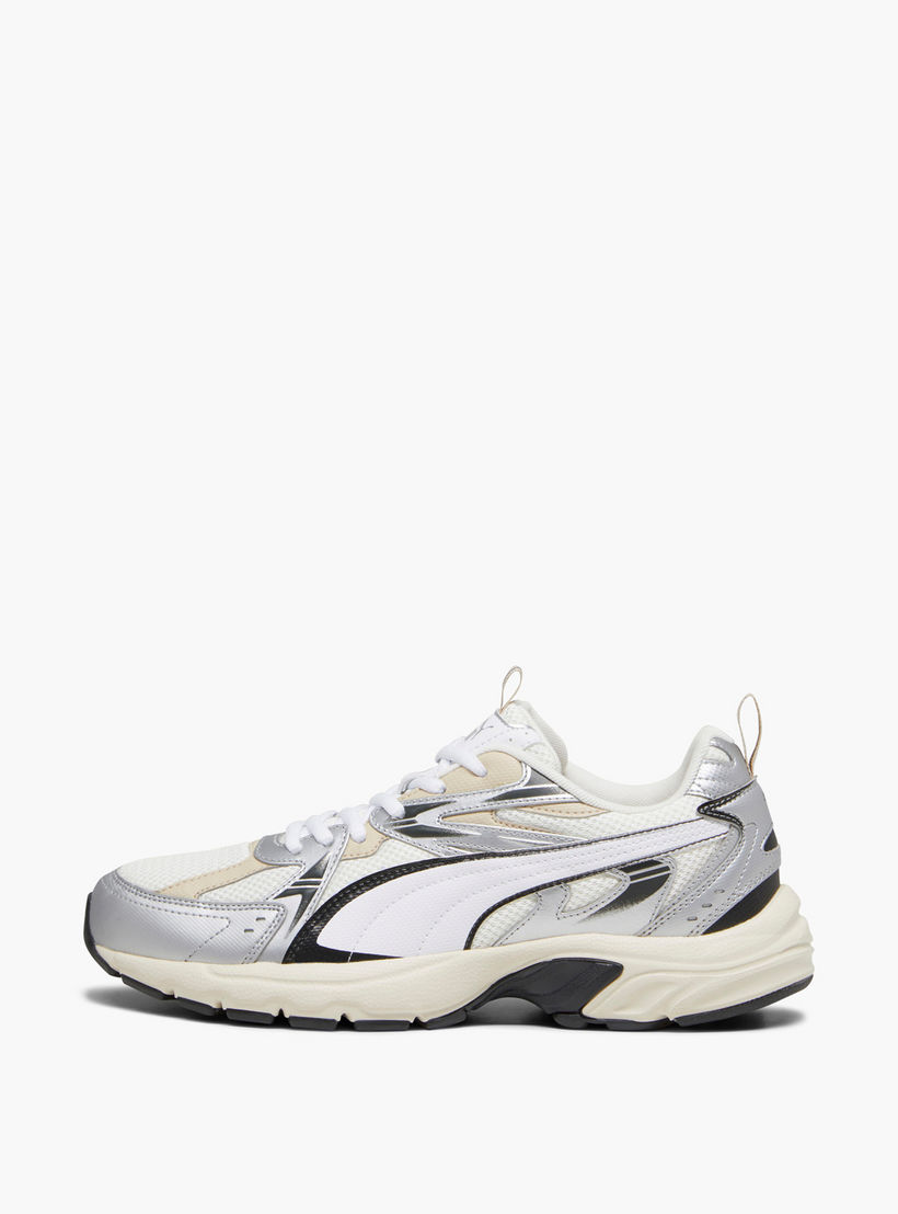 Puma Men's Milenio Tech Lace-Up Running Shoes - 39232204-sports-men-shoes-image-2