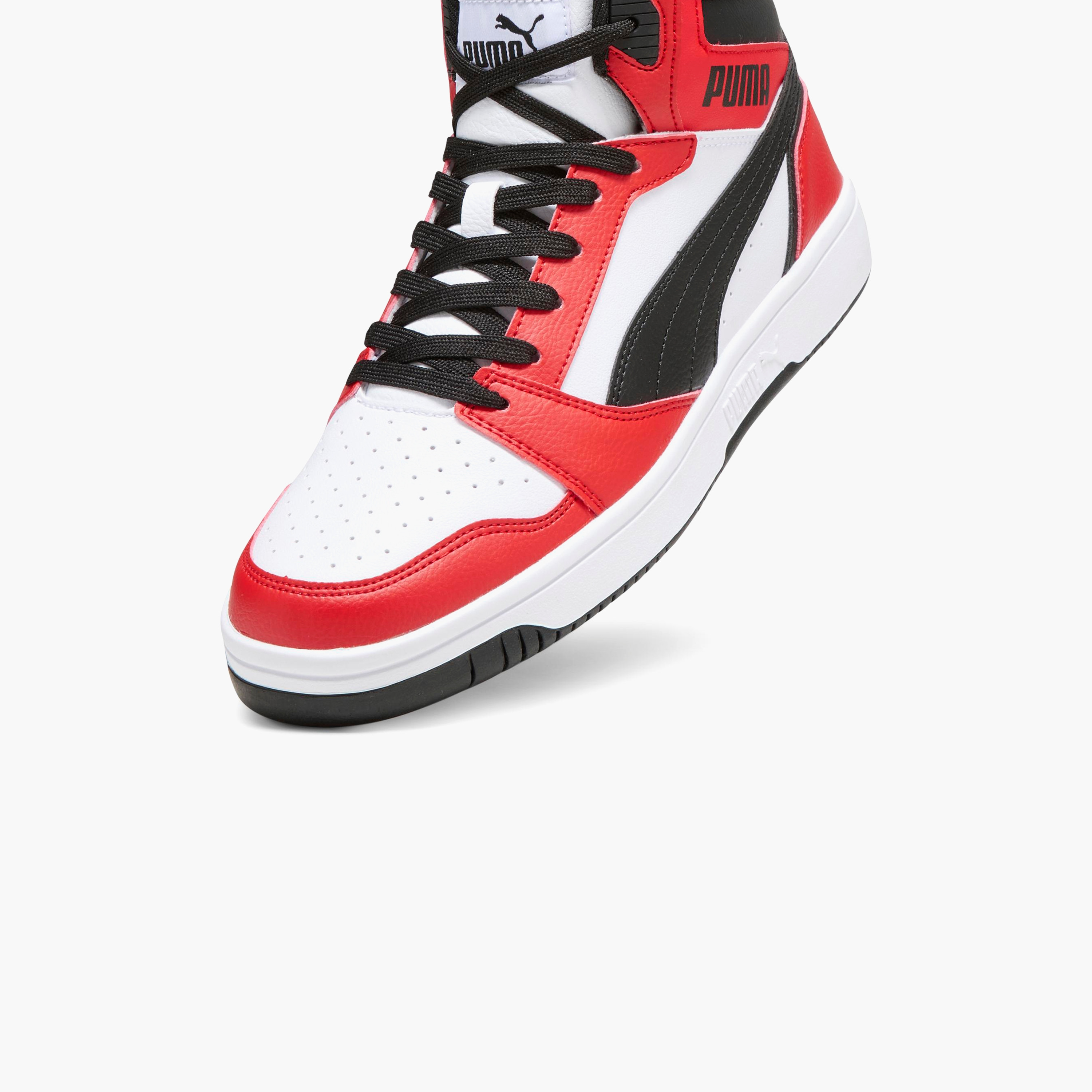 Puma Men's Rebound V6 Mid Top Sneakers 392326 | OE-sports-men-shoes-image-2
