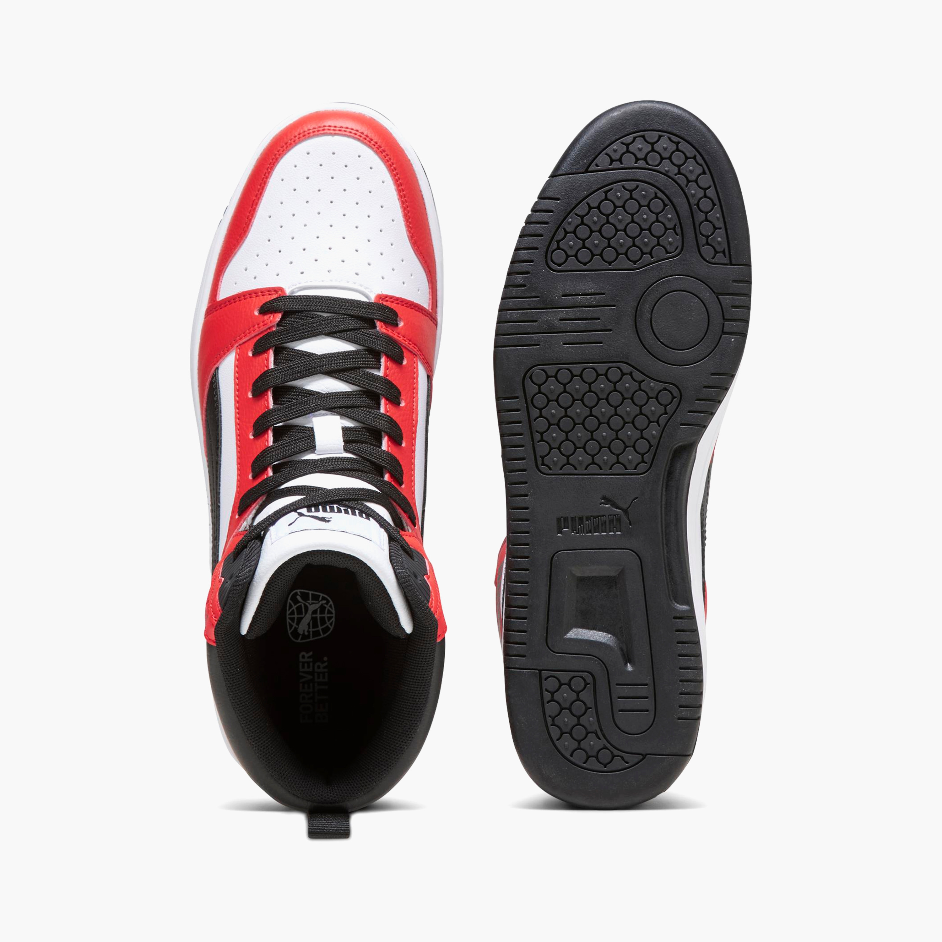 Puma Men's Rebound V6 Mid Top Sneakers 392326 | OE-sports-men-shoes-image-4