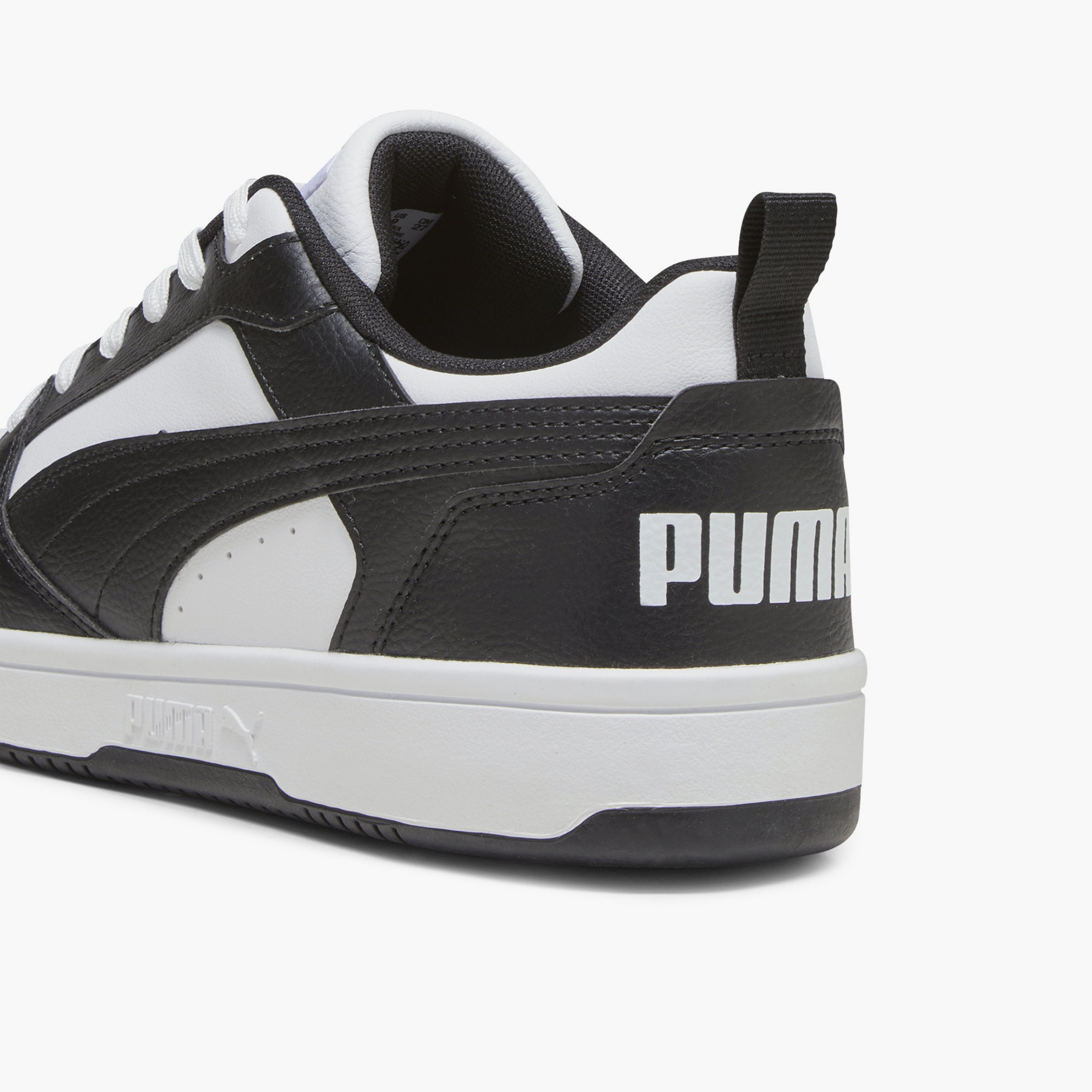 Puma Men Rebound V6 Lace-Up Low Ankle Sneakers-sports-men-shoes-image-6