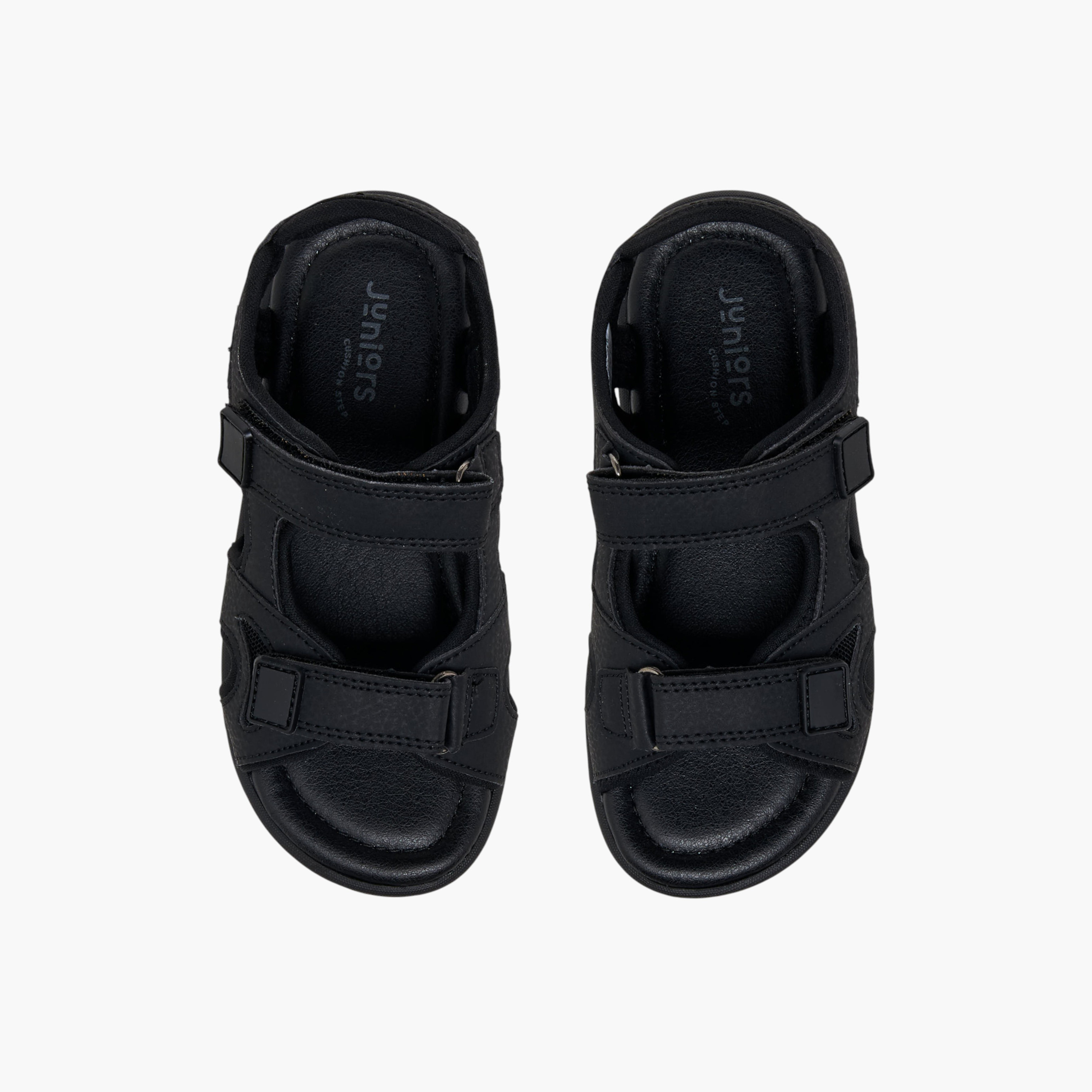 Juniors Boys Hook & Loop Sandals-boys-shoes-sandals-image-1