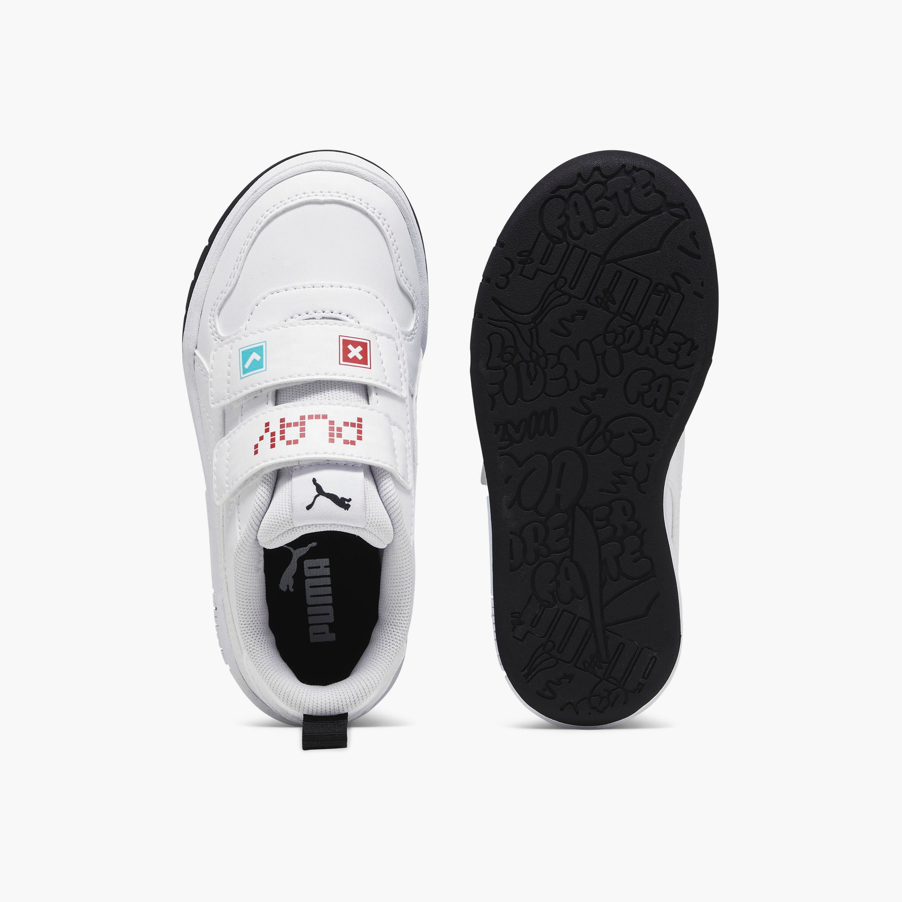 حذاء رياضي مالتي فليكس اس ال ليتس بلي في للاطفال من بوما | 392561-girls-shoes-sneakers-image-4